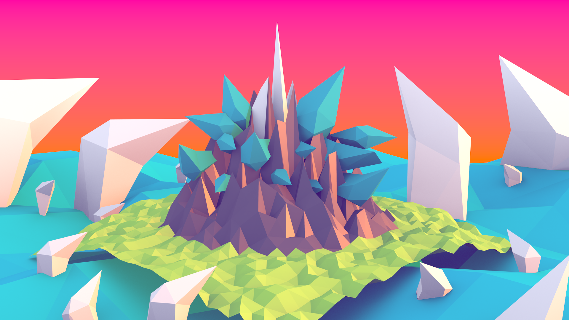 Artistic Low Poly Wallpapers