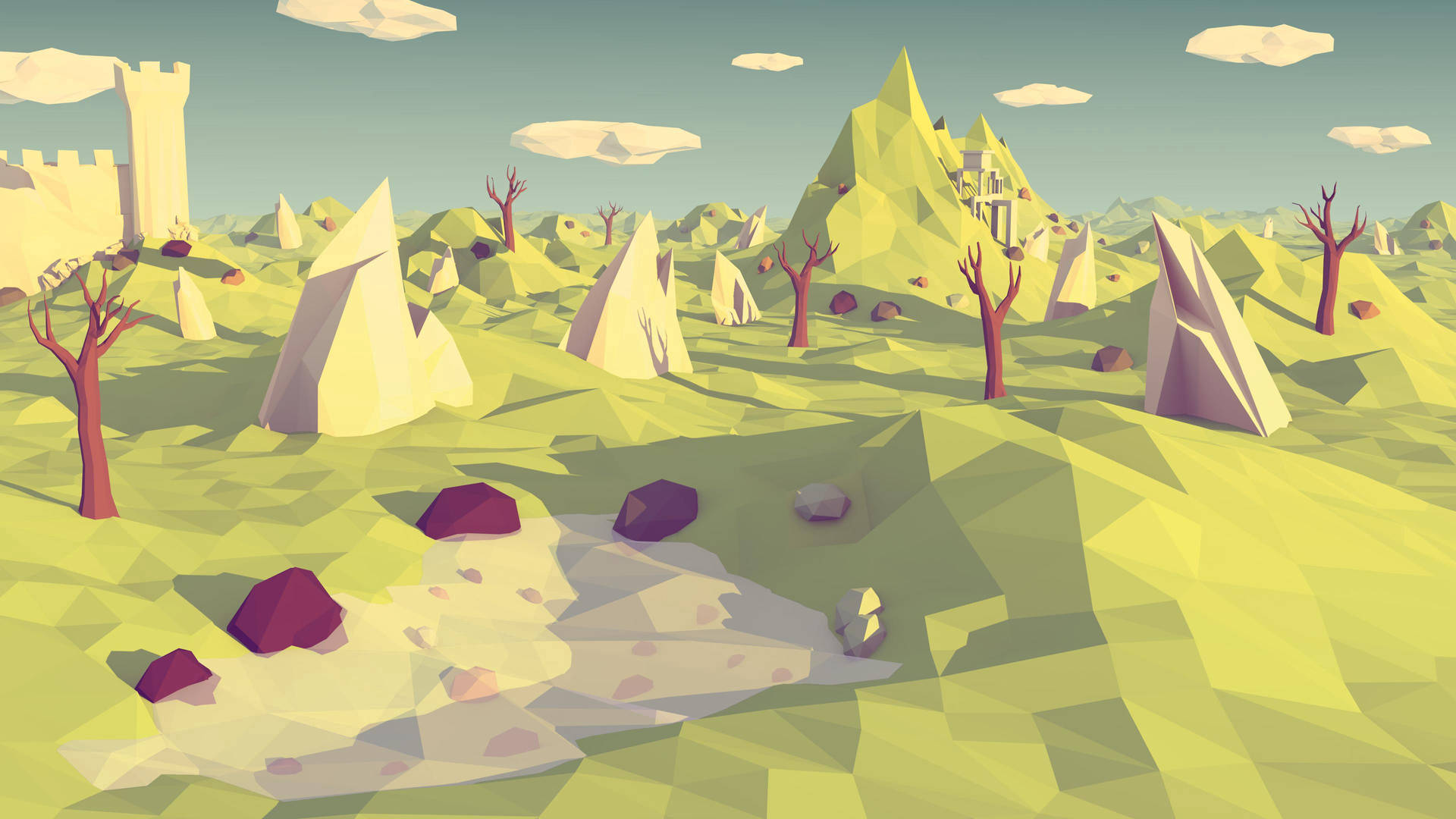 Artistic Low Poly Wallpapers