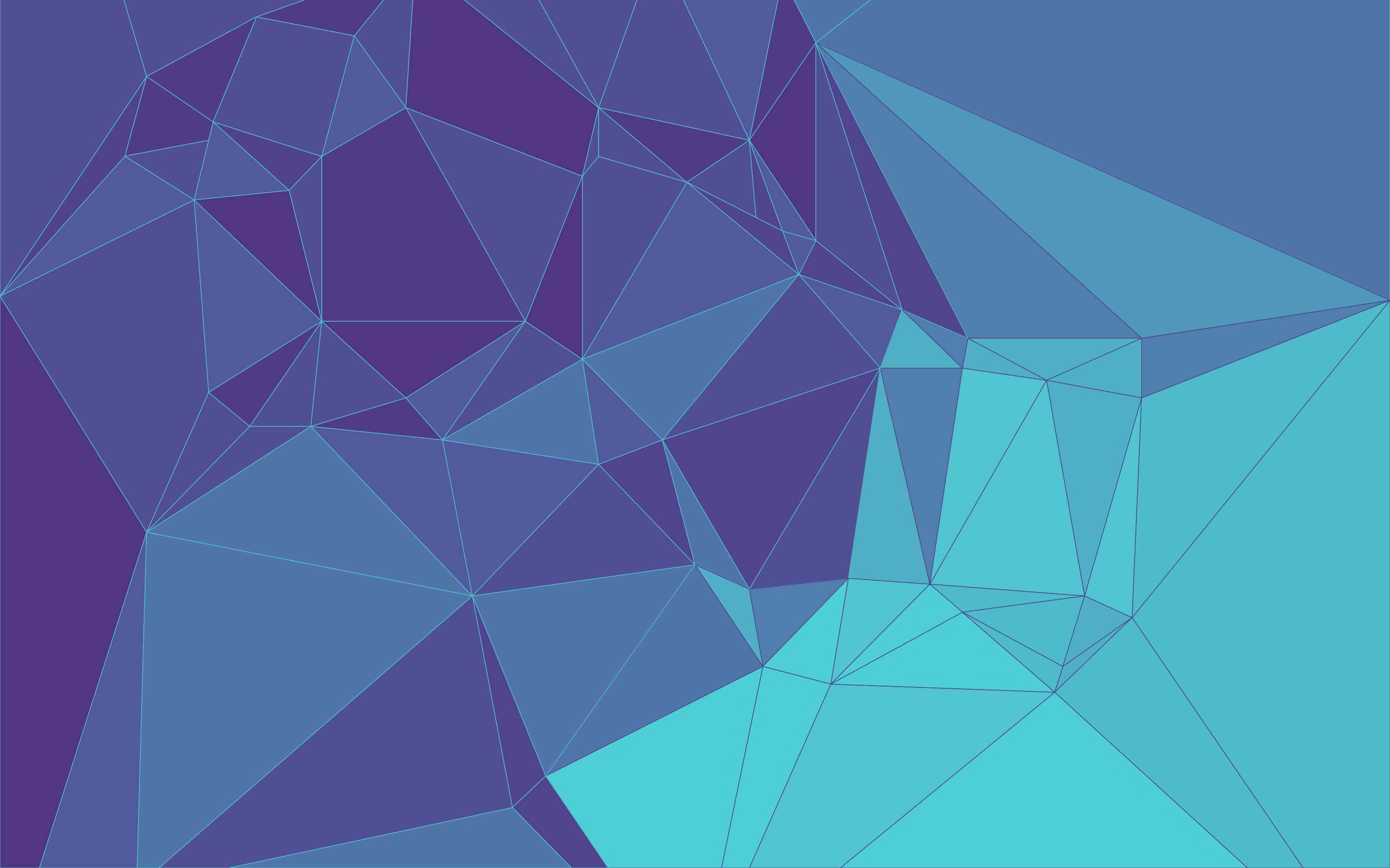 The Shape Of Triangles Blue Abstract Wallpapers