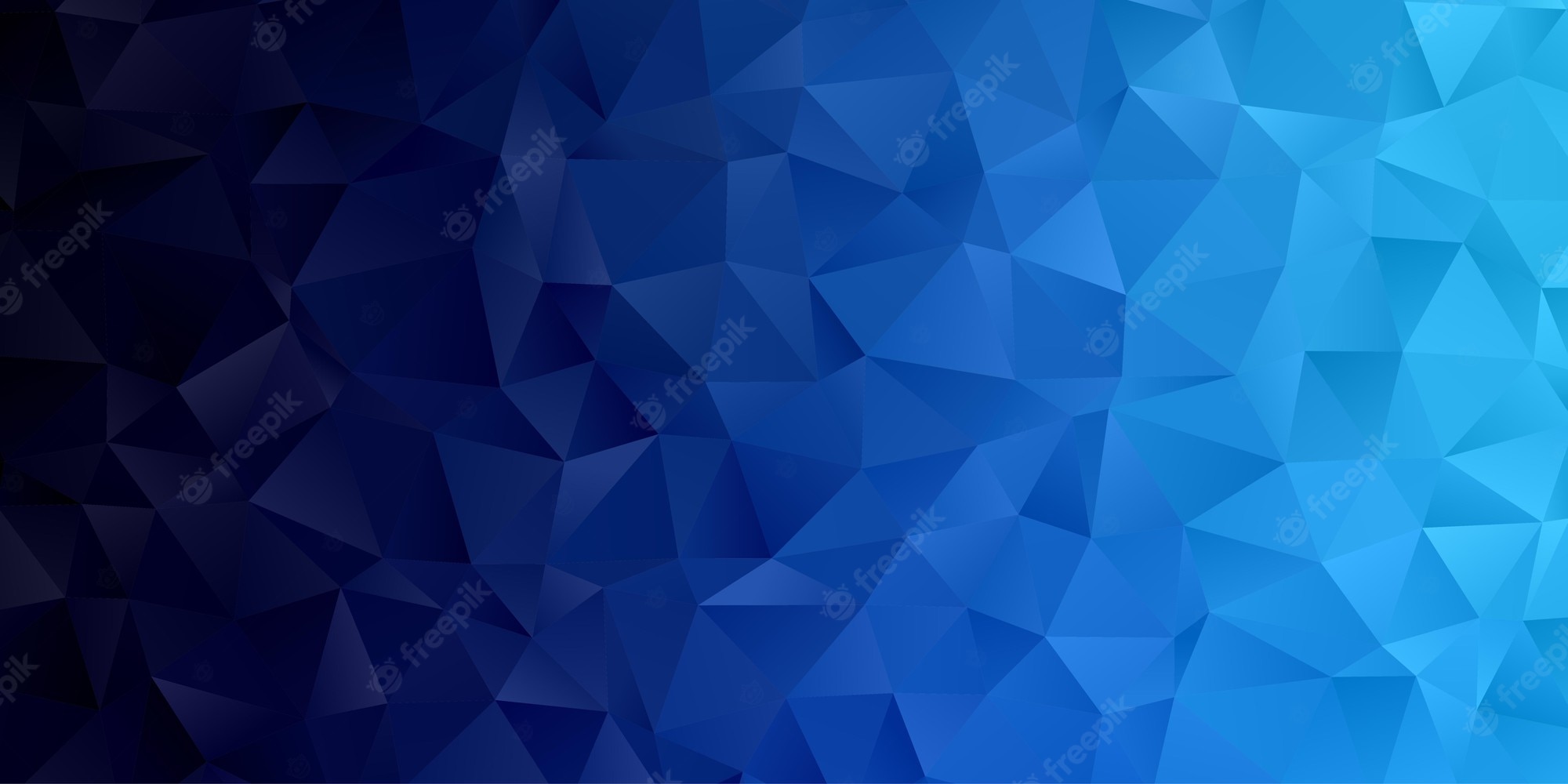 The Shape Of Triangles Blue Abstract Wallpapers