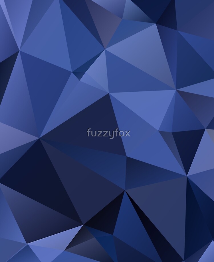 The Shape Of Triangles Blue Abstract Wallpapers