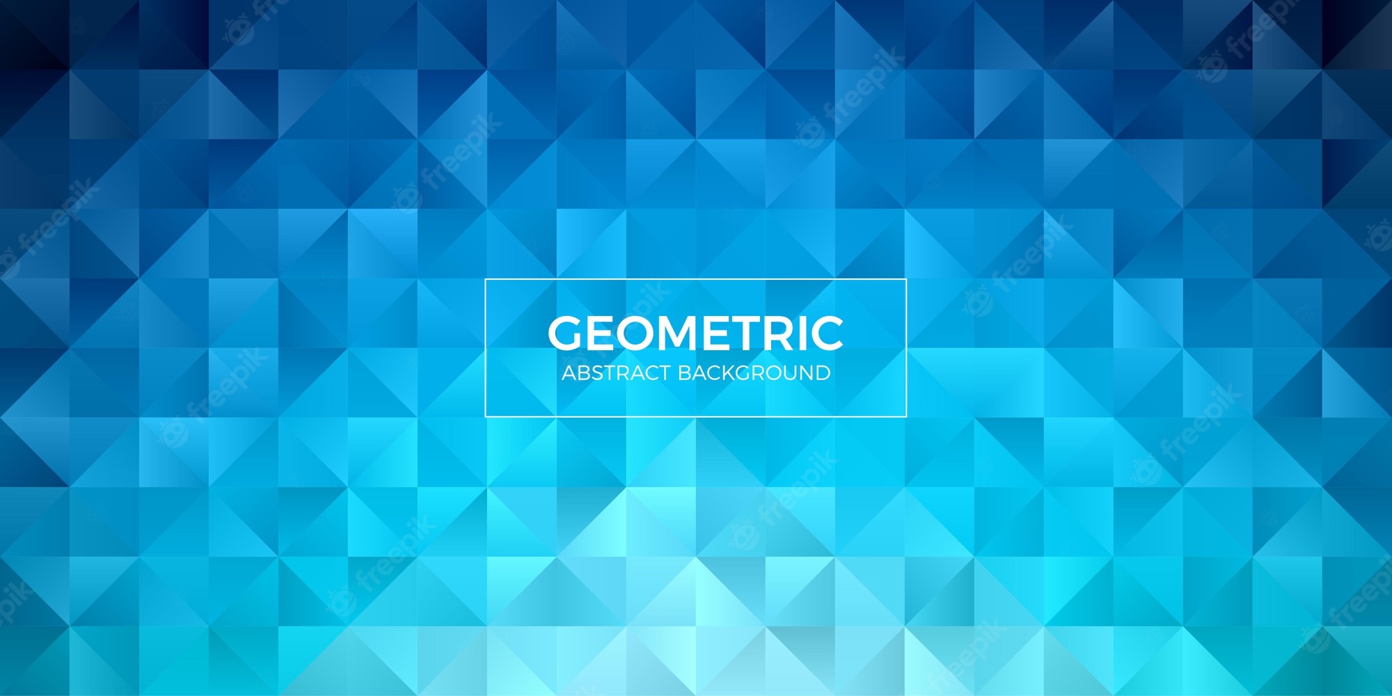 The Shape Of Triangles Blue Abstract Wallpapers