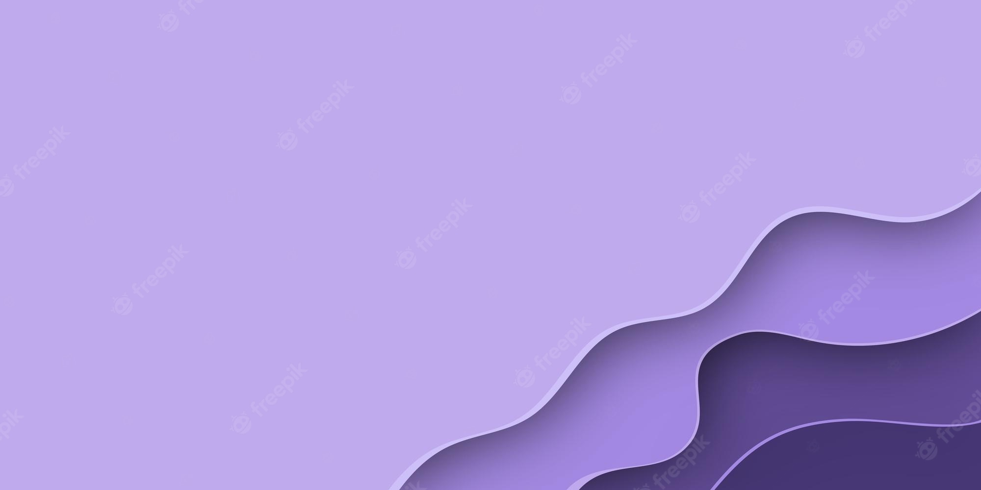 Purple Oval Waves Wallpapers