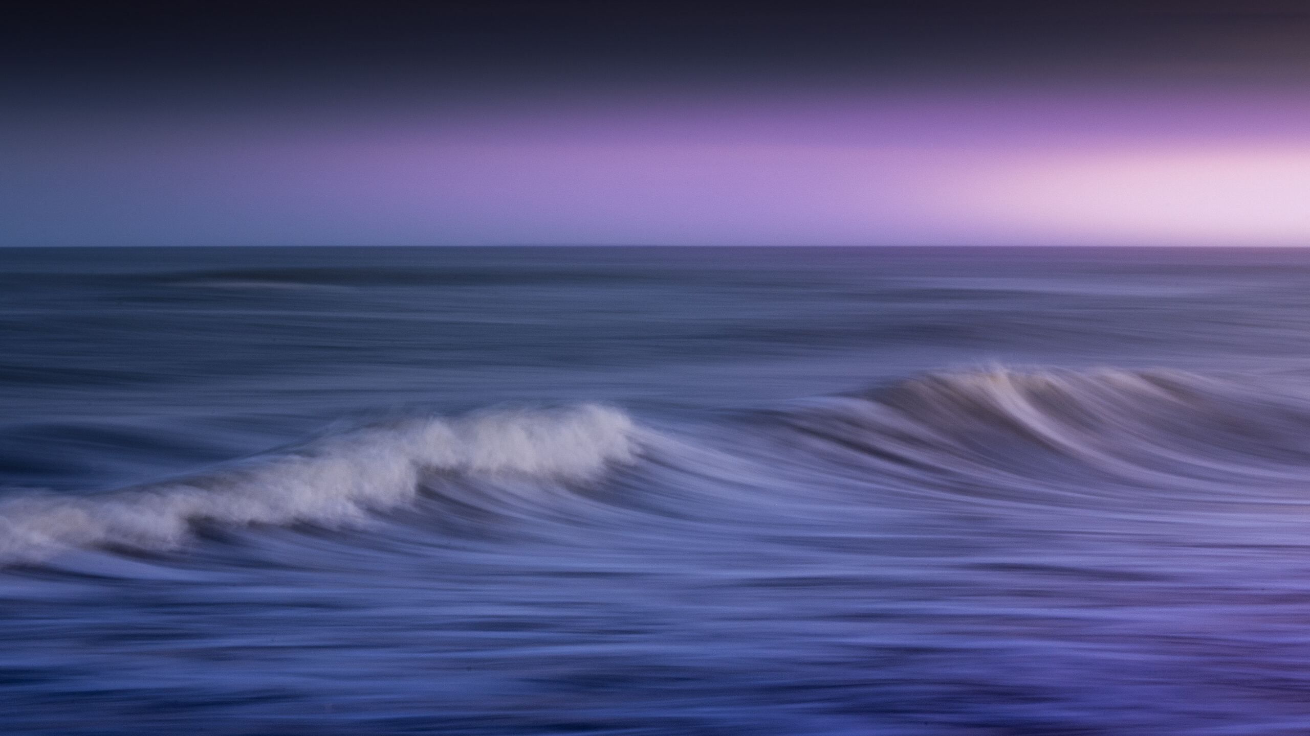 Purple Oval Waves Wallpapers