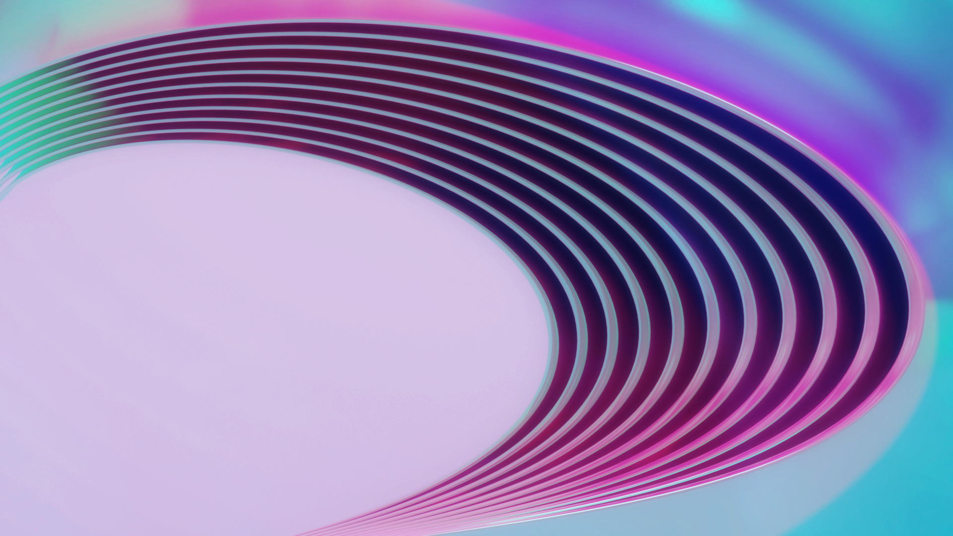 Purple Oval Waves Wallpapers