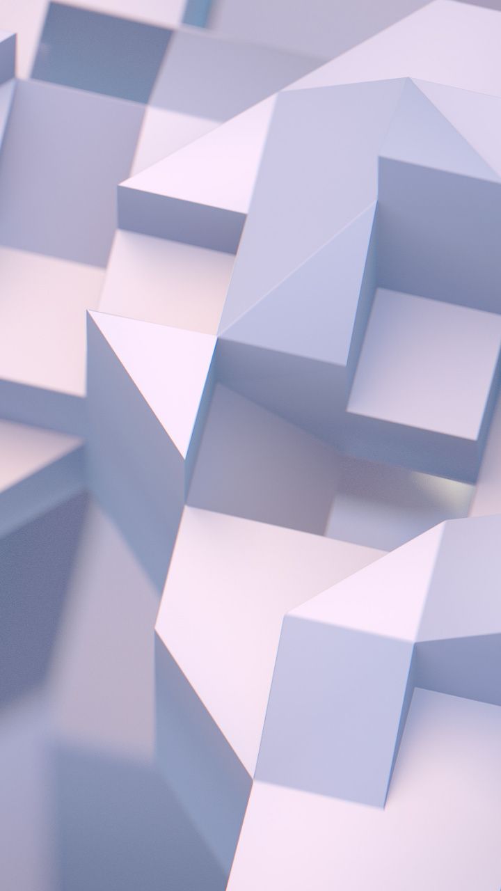 3D Triangle Cube Wallpapers