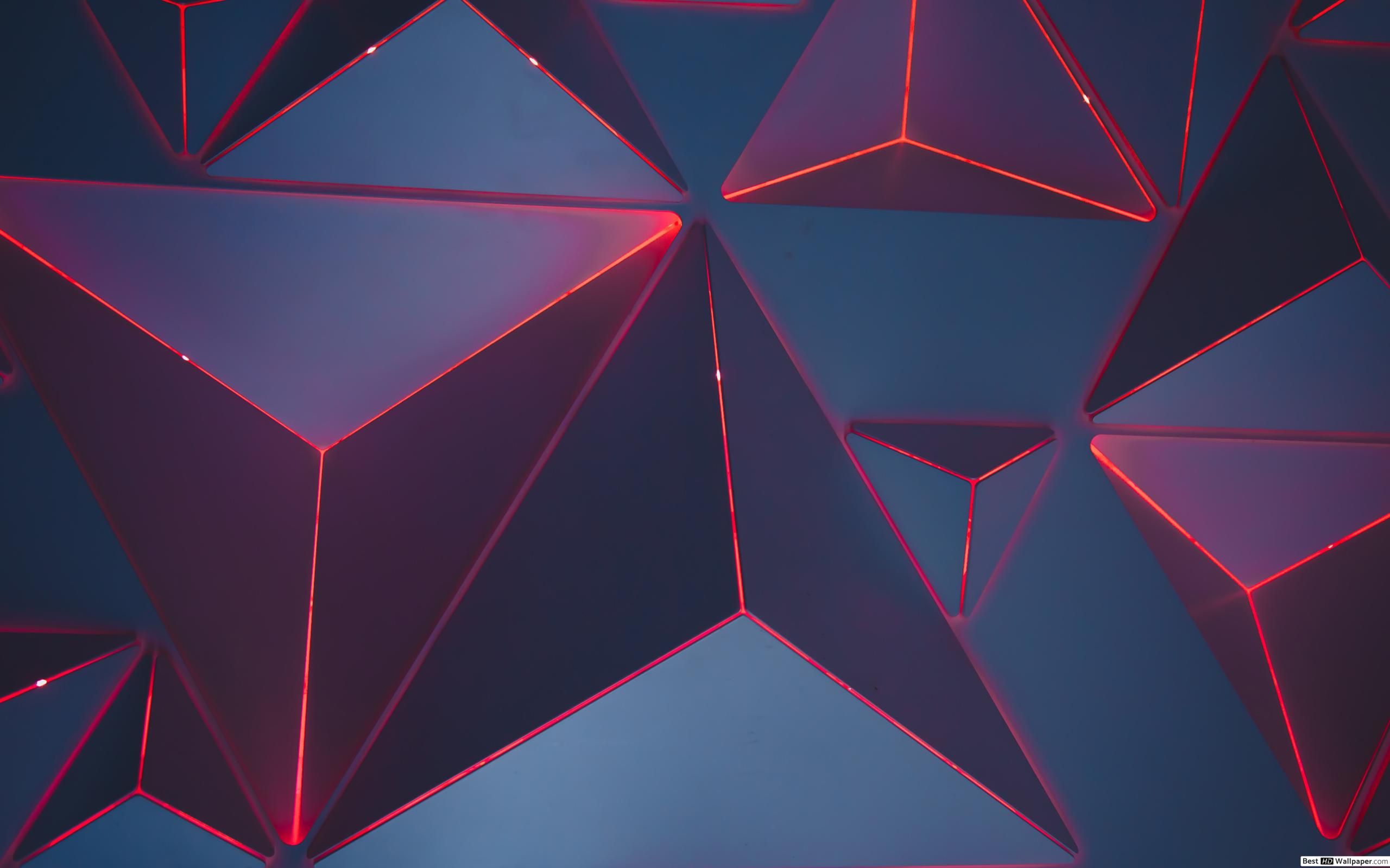 3D Triangle Cube Wallpapers