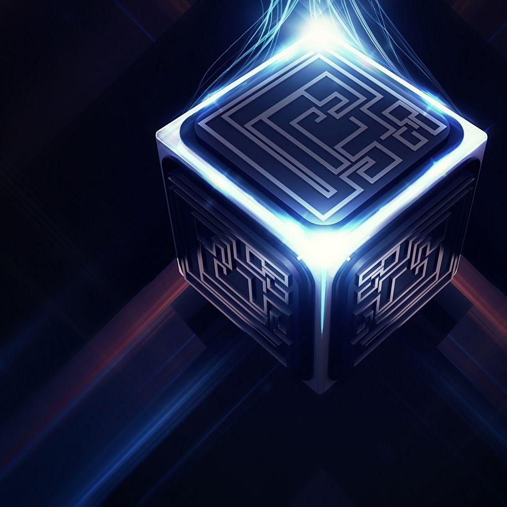 3D Triangle Cube Wallpapers