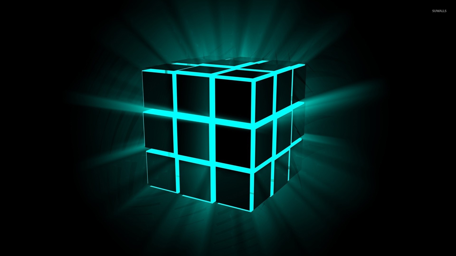 3D Triangle Cube Wallpapers