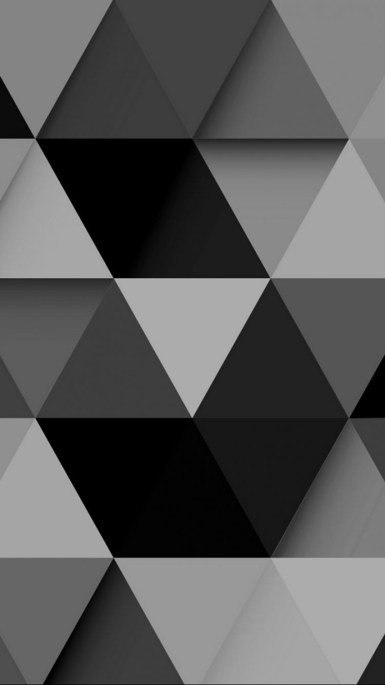 Black Triangle Vector Folds Wallpapers