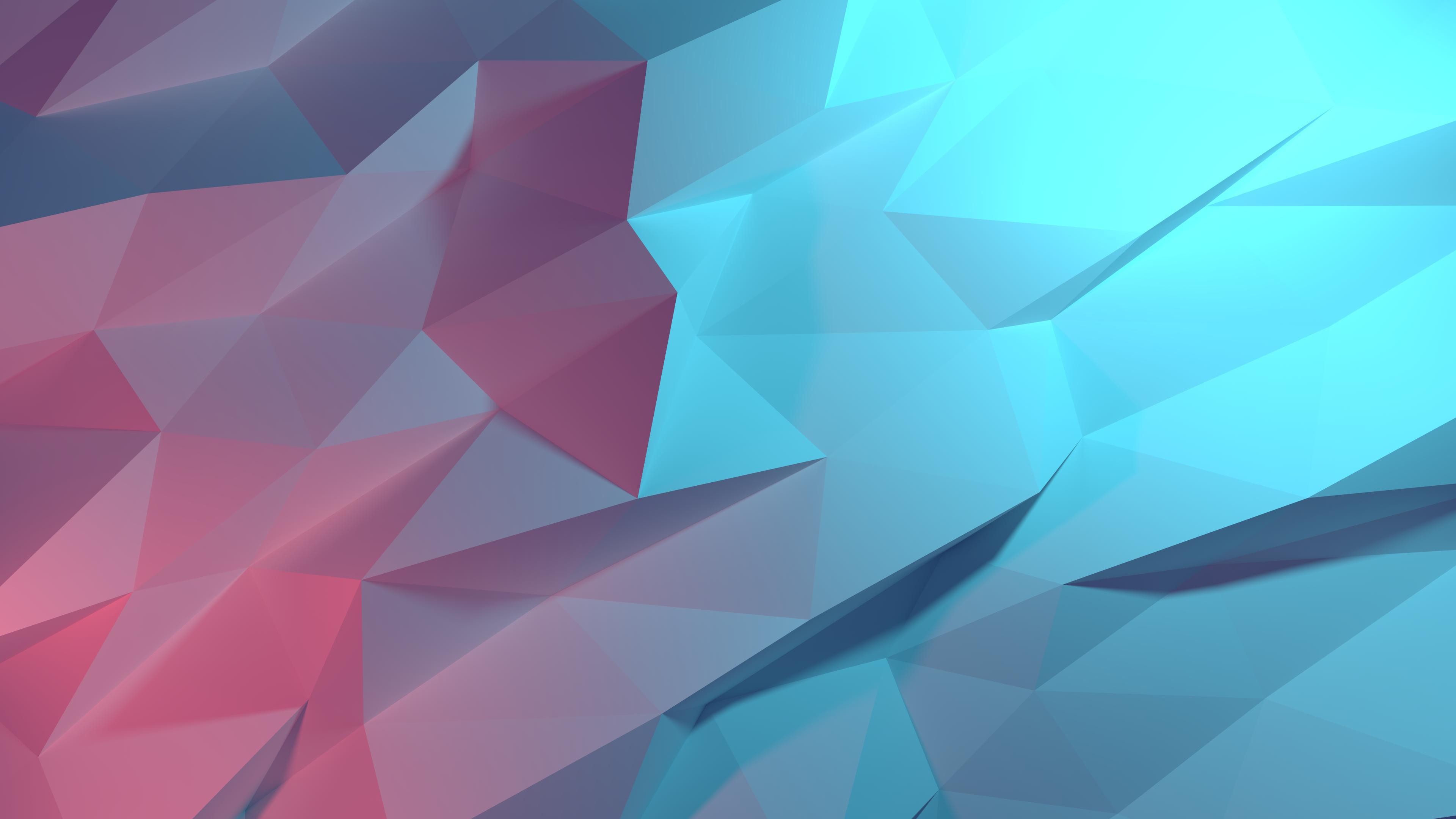 Low Poly Blue Wallpapers