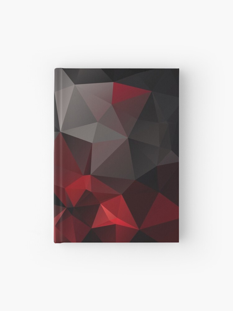 Red And Black Polygon Wallpapers