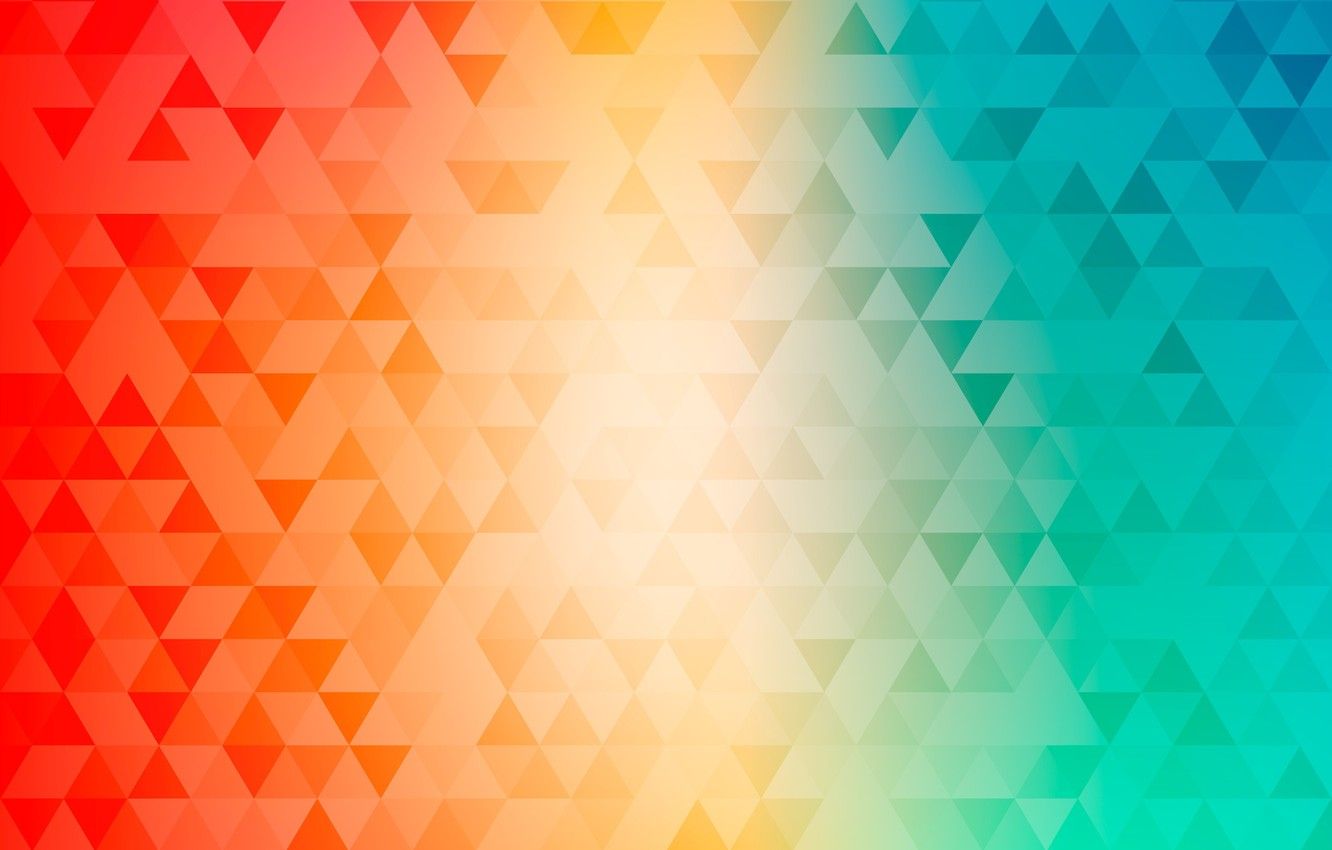 Cube Geometry Gradient Linux Wallpapers