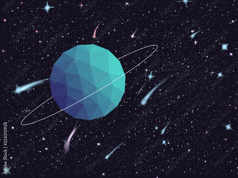 Low Poly Moon Space Wallpapers