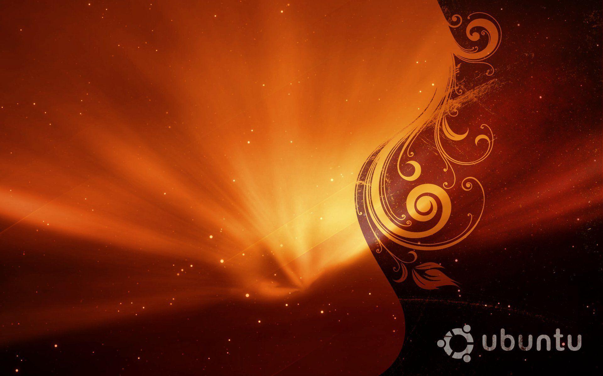 Ubuntu Linux Fire Art Wallpapers