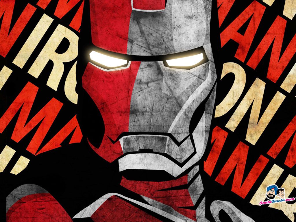 Iron Man Creative Abstract Art Wallpapers