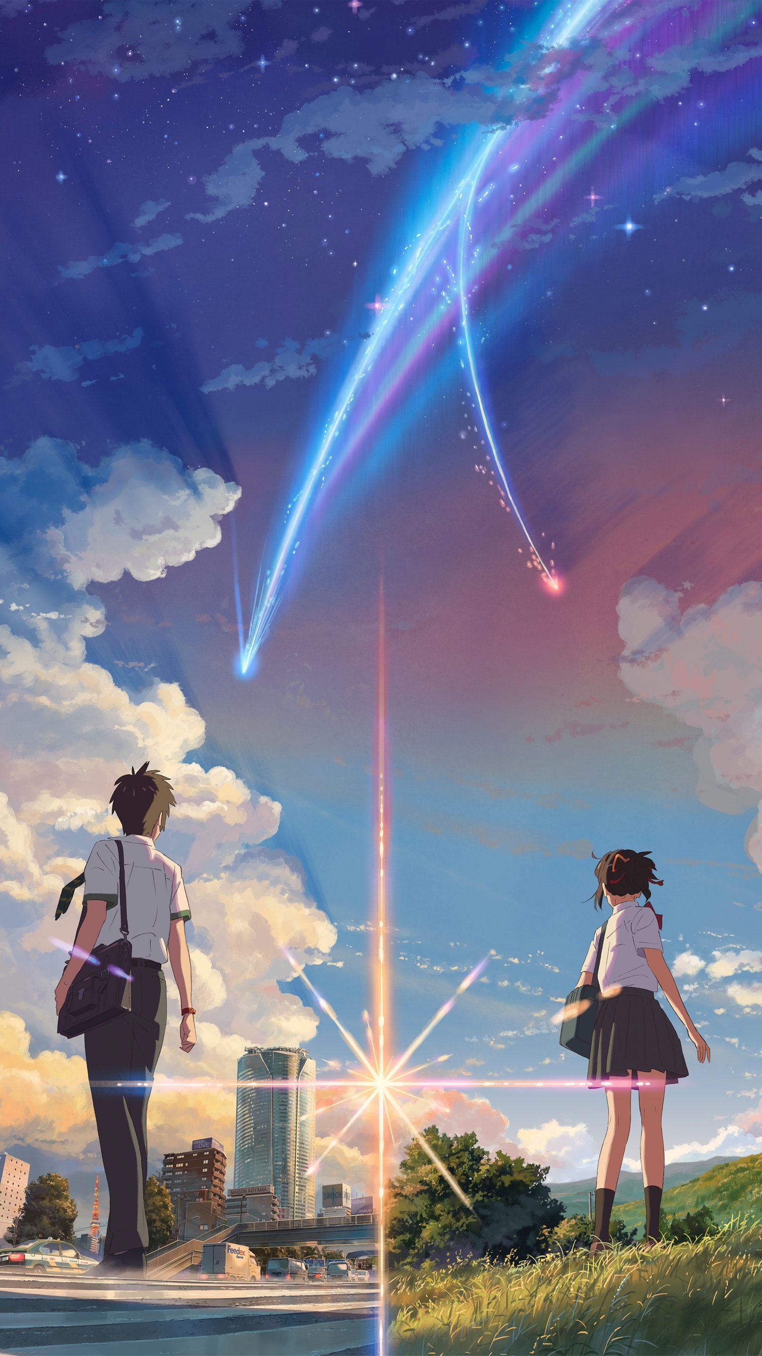 Your Name Anime Abstract Painting Wallpapers