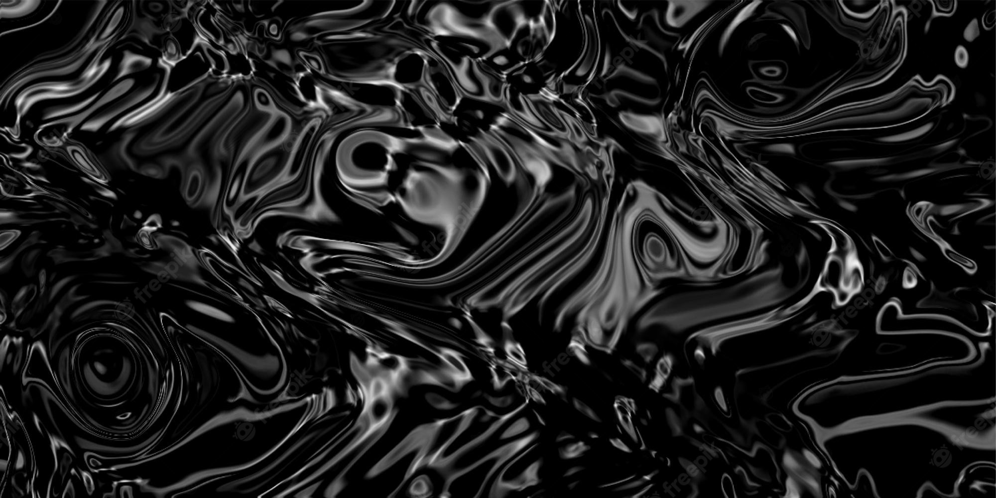 Black Abstract Dark Poster Oil Wallpapers