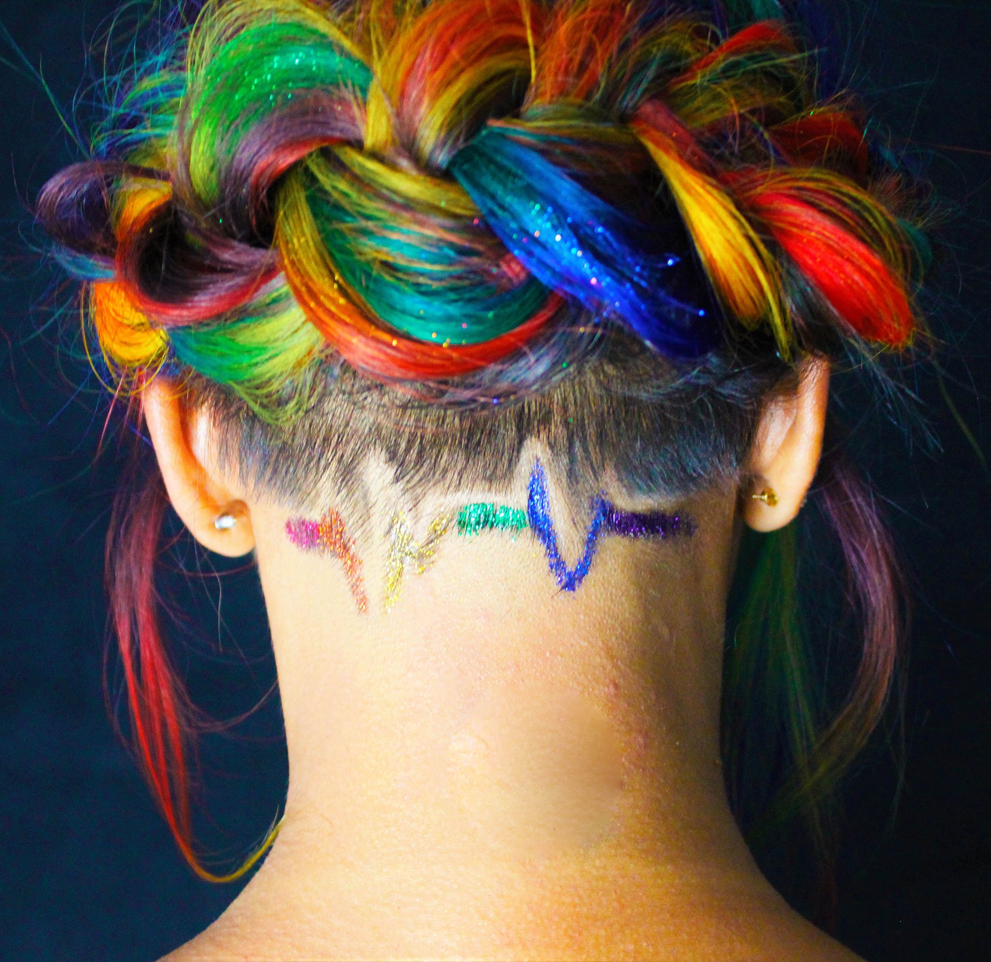 Rainbow Colorful Girl Hairs Wallpapers