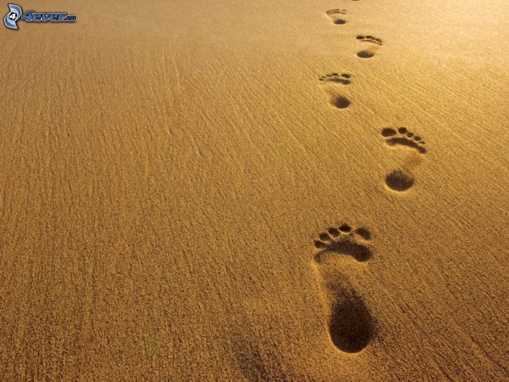 Abstract Footprint Wallpapers