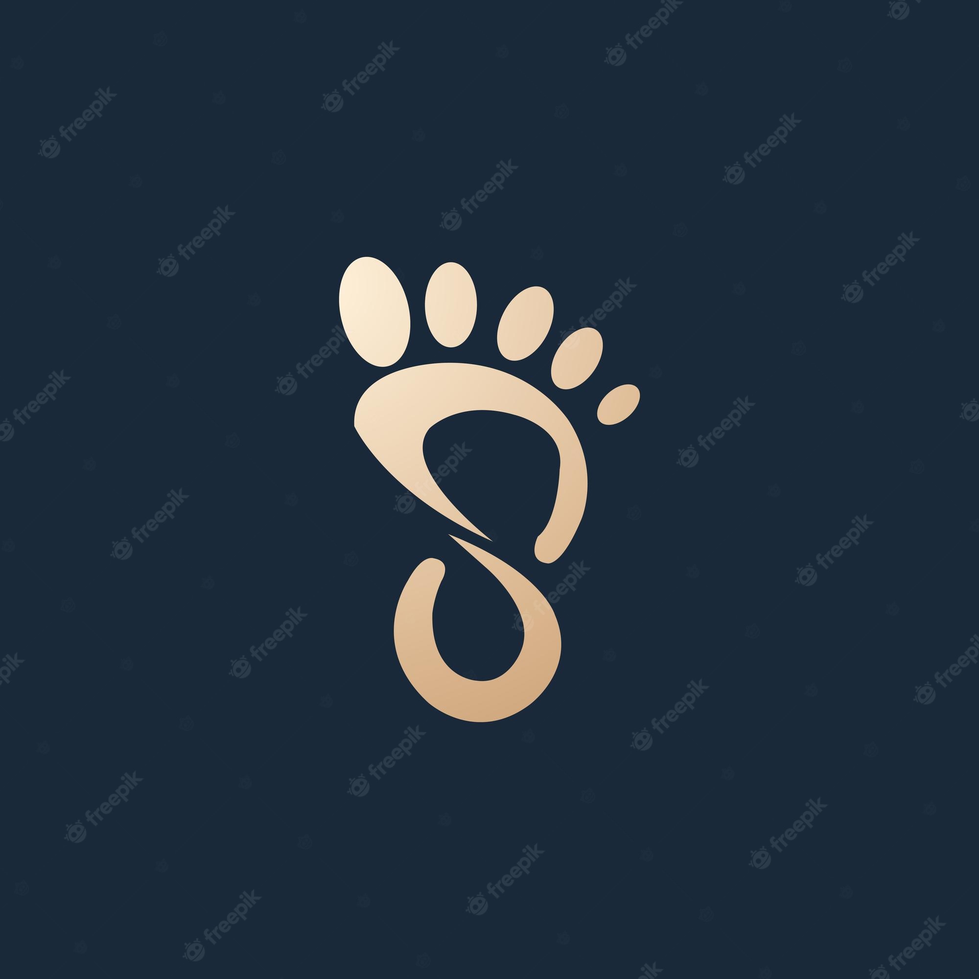 Abstract Footprint Wallpapers