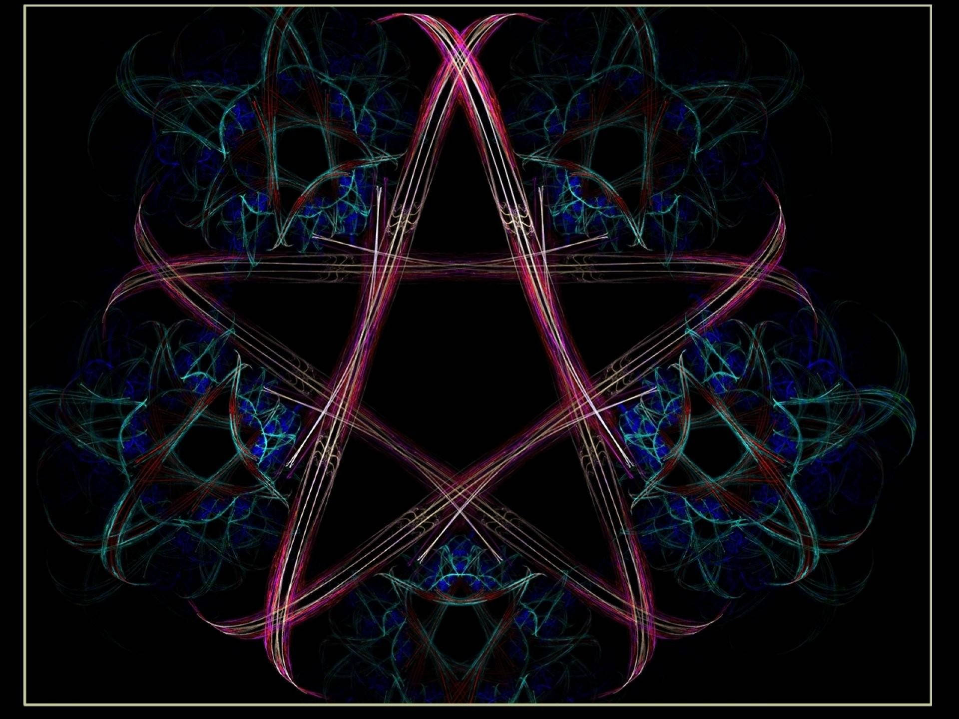 Abstract Pentagram Wallpapers