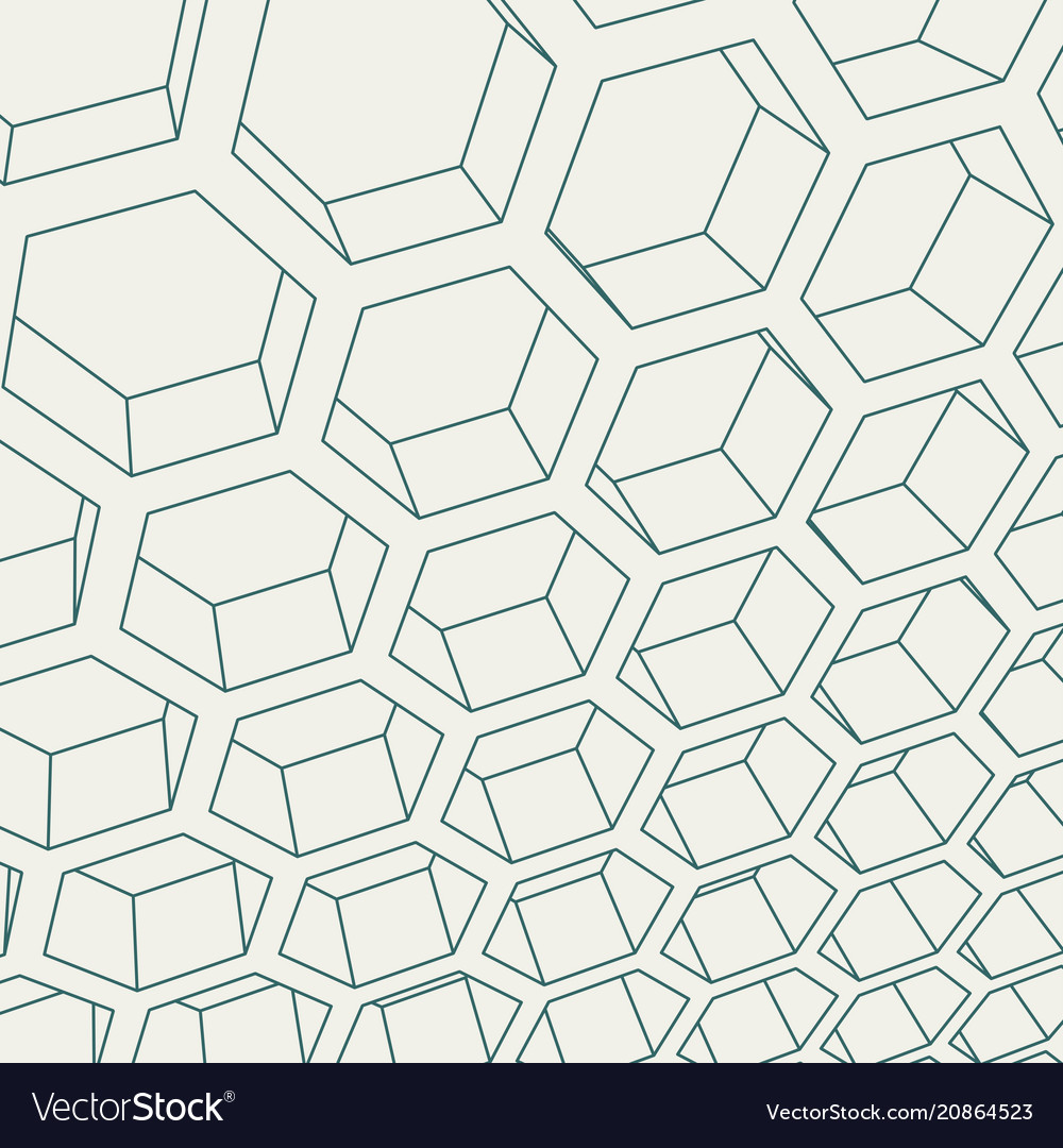 Abstract Honeycomb Wallpapers