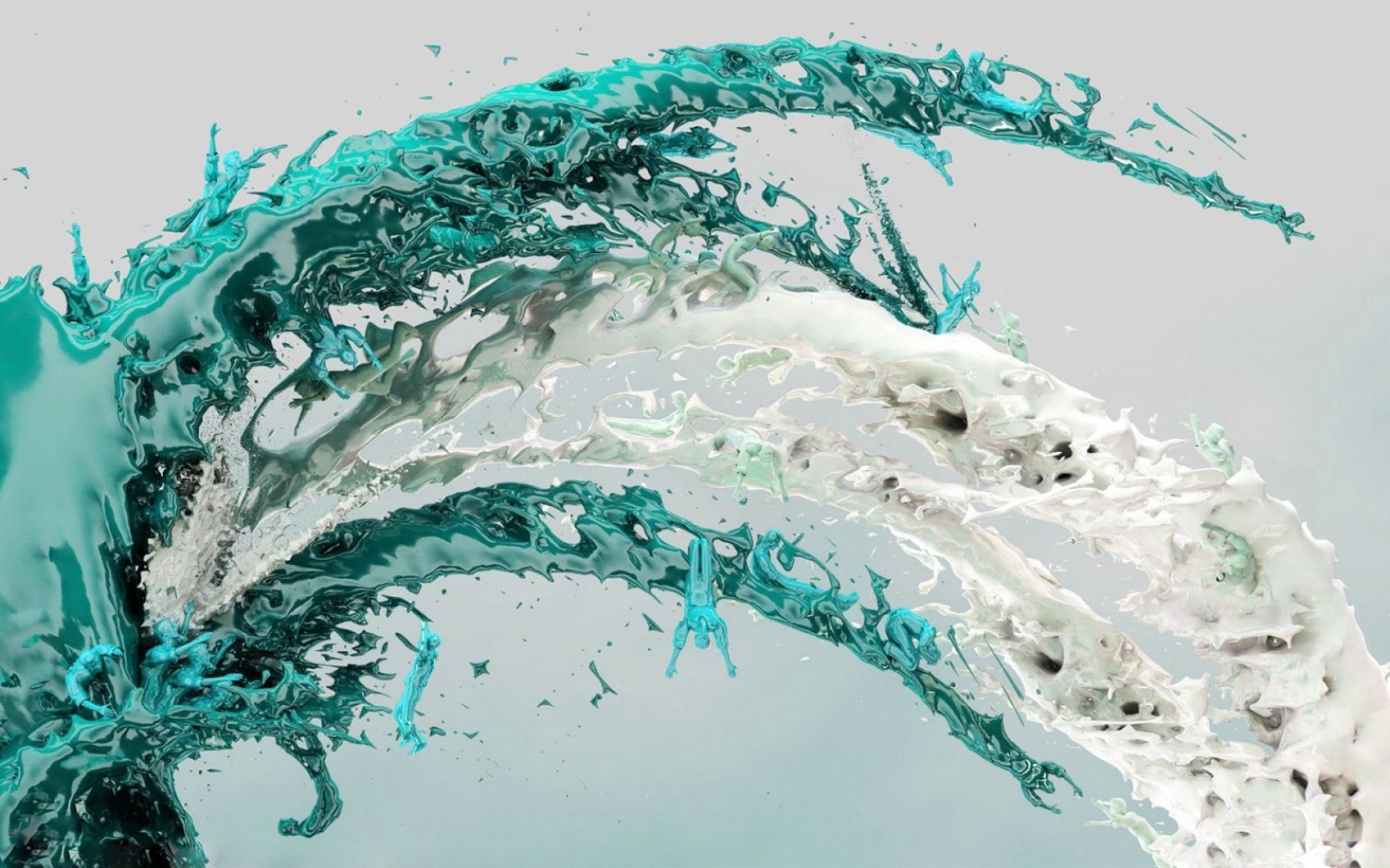Abstract Fluid Wallpapers