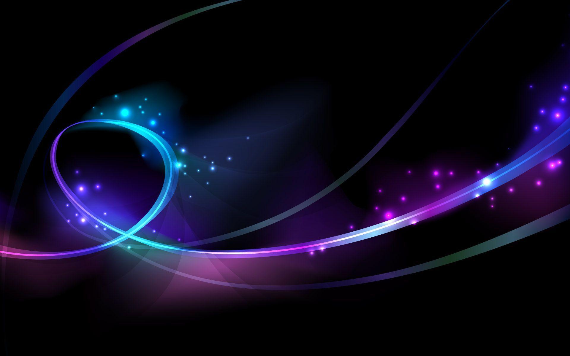 Abstract Digital Light Wallpapers