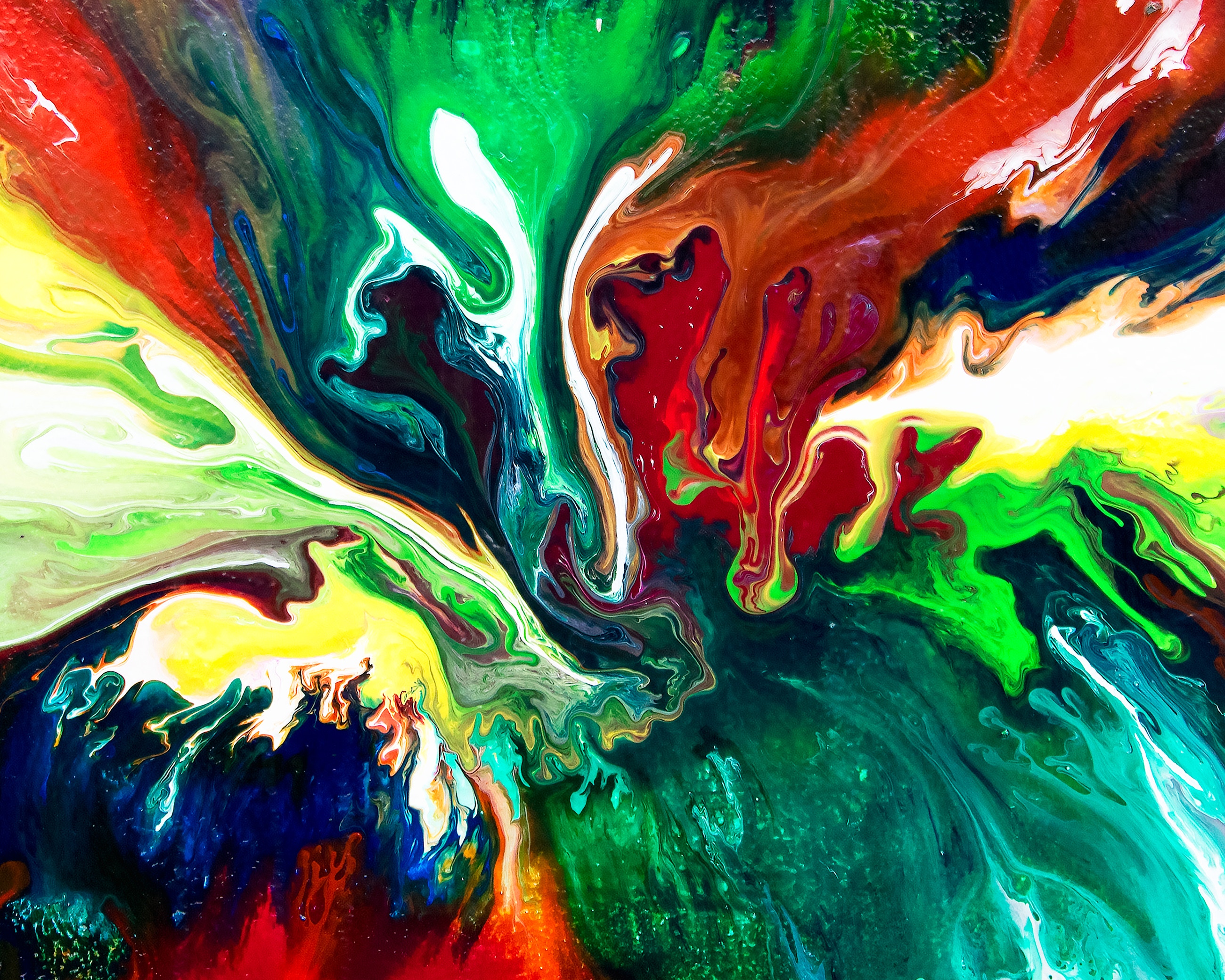 Abstract Paint Wallpapers