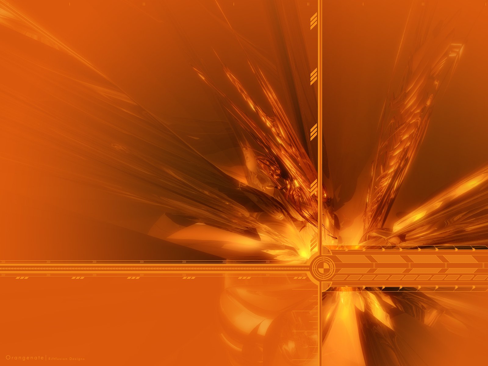 Abstract Orange Wallpapers