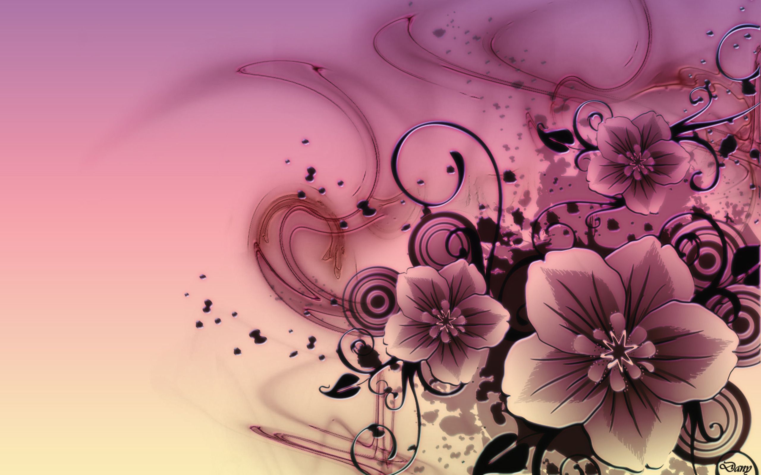 Abstract Flower Wallpapers