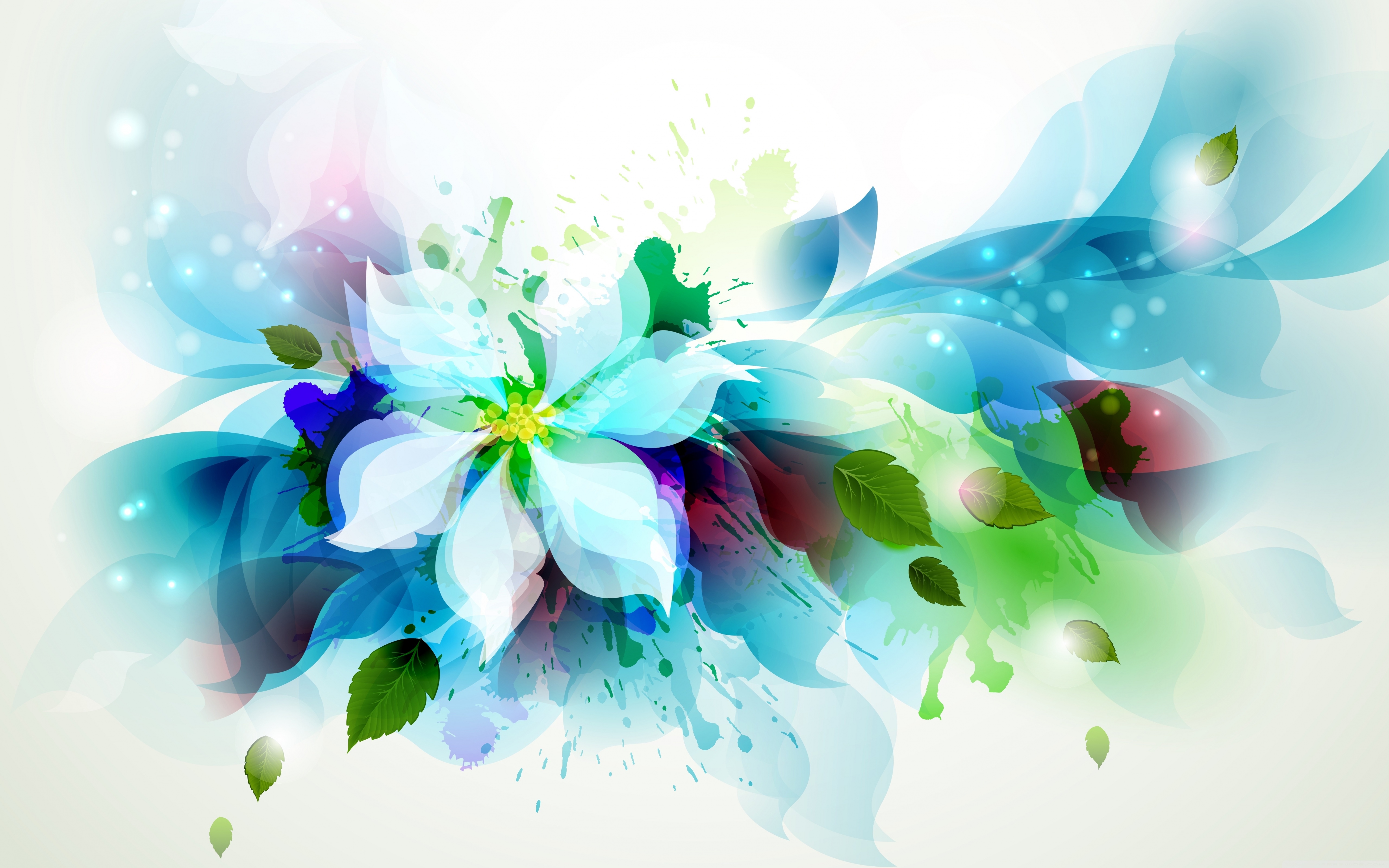 Abstract Flower Wallpapers