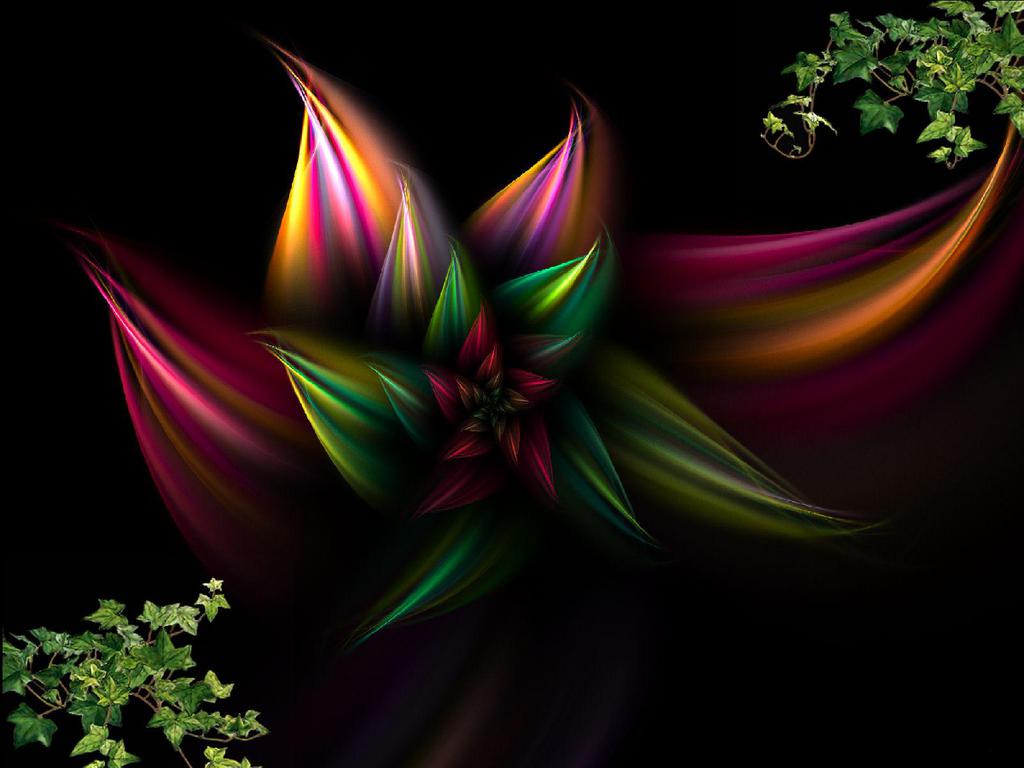 Abstract Flower Wallpapers