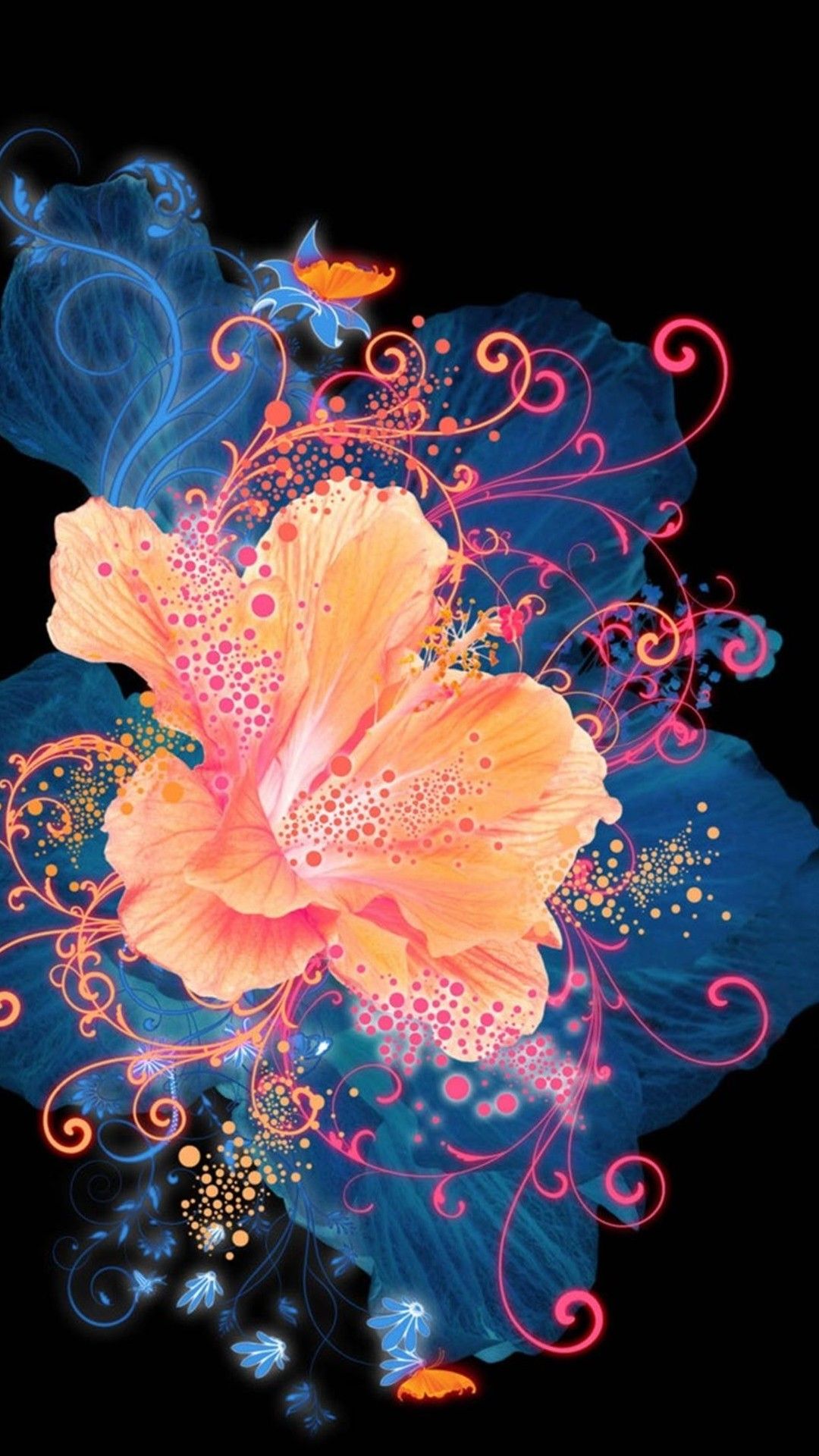 Abstract Flower Wallpapers