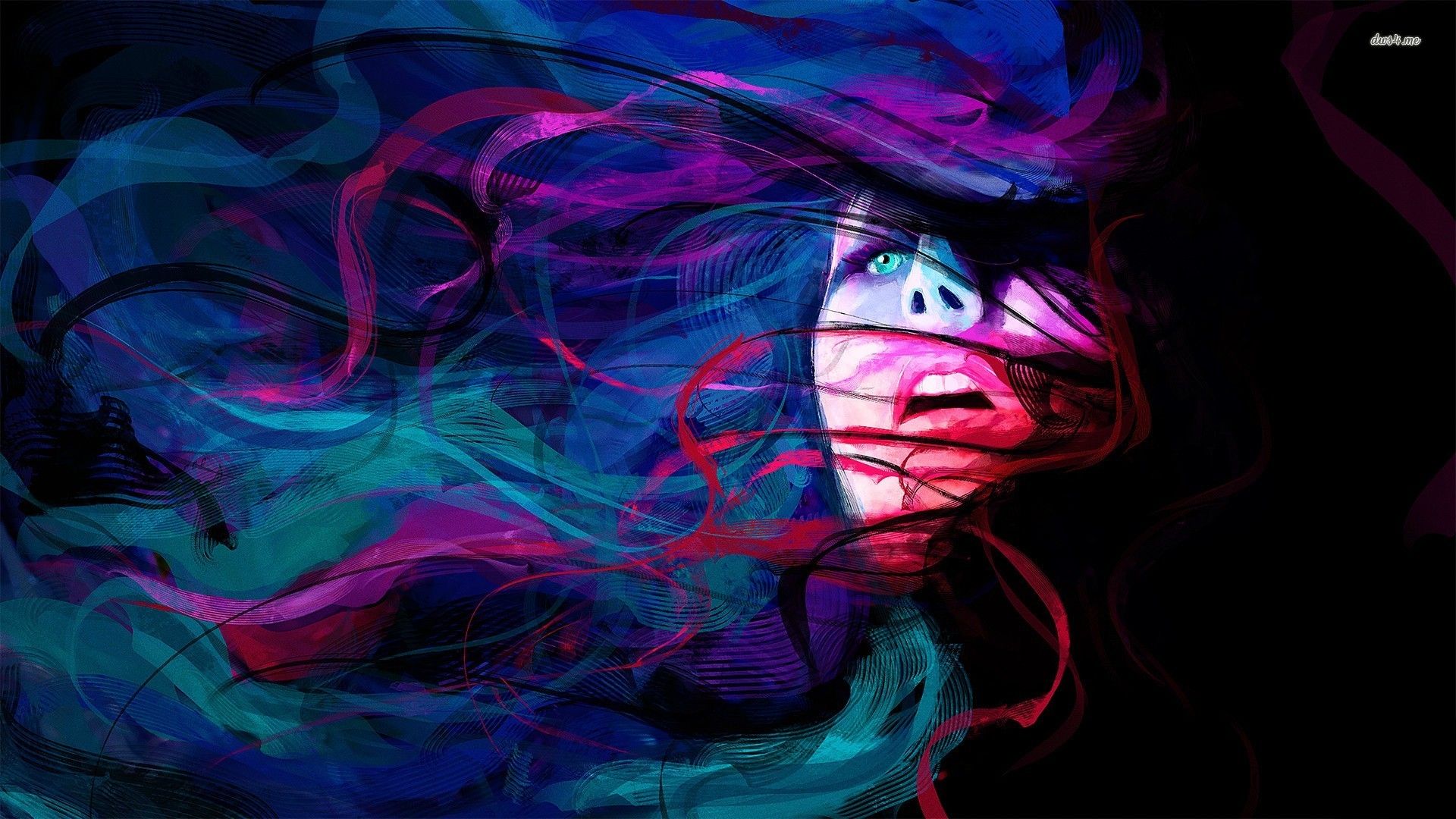 Abstract Girl Wallpapers