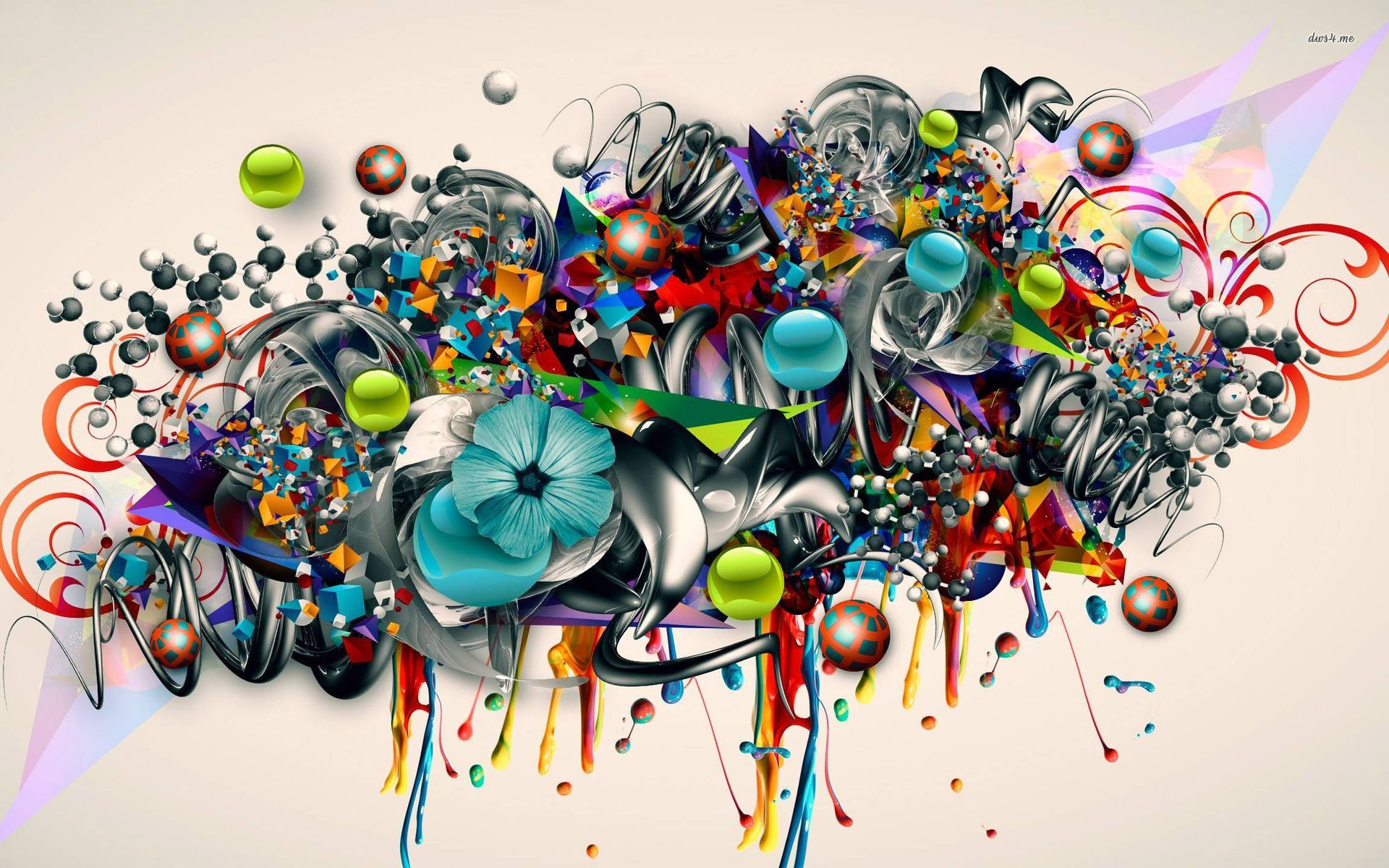 Abstract Graffiti Wallpapers