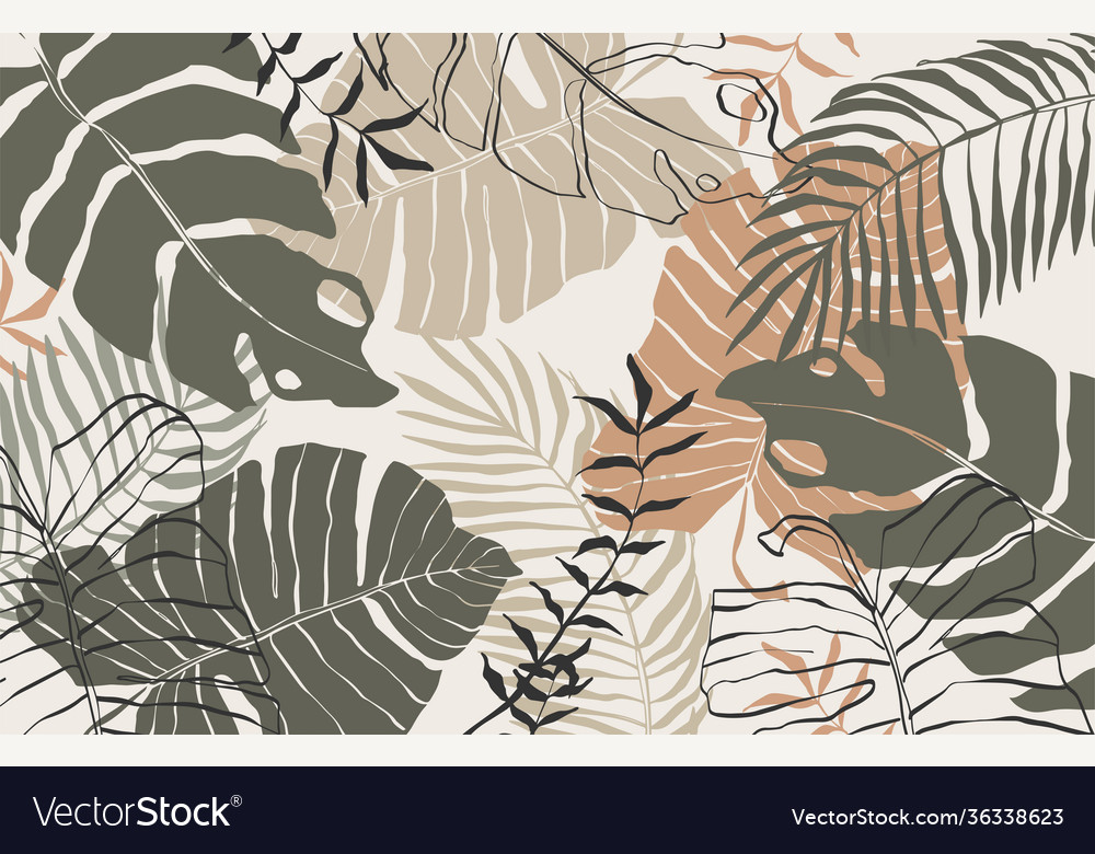 Abstract Leaves Wallpapers