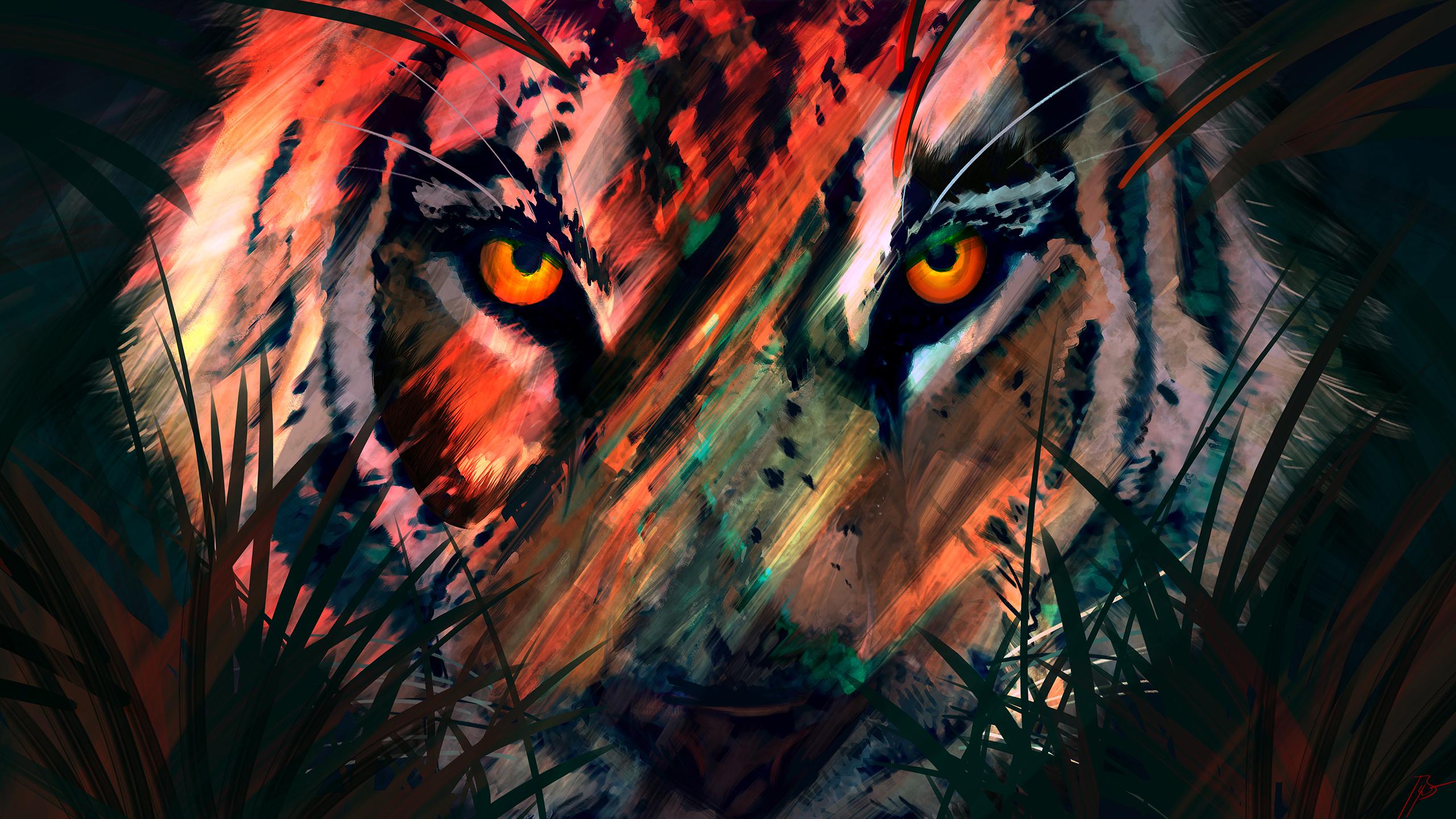 Abstract Lion Wallpapers