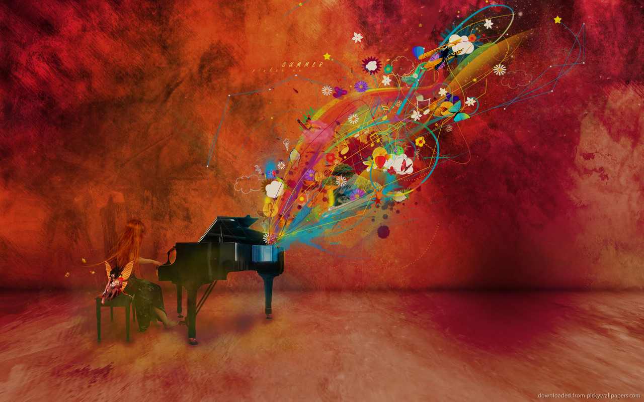 Abstract Piano Wallpapers