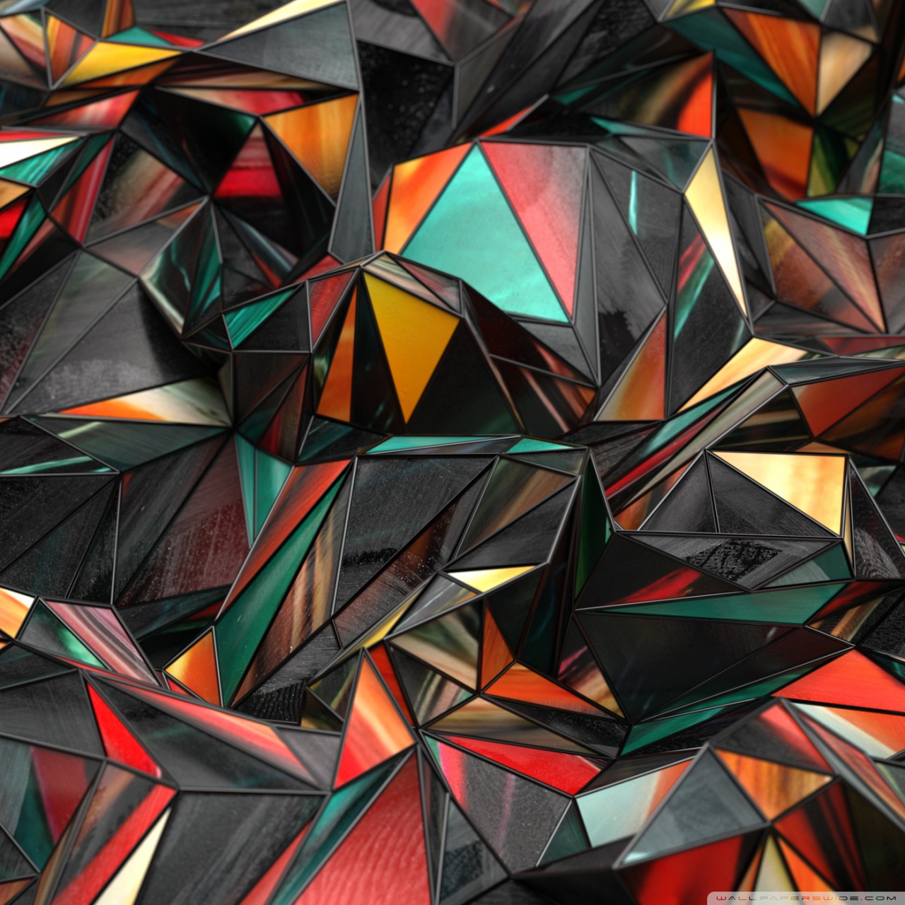 Abstract Polygon 4K Wallpapers