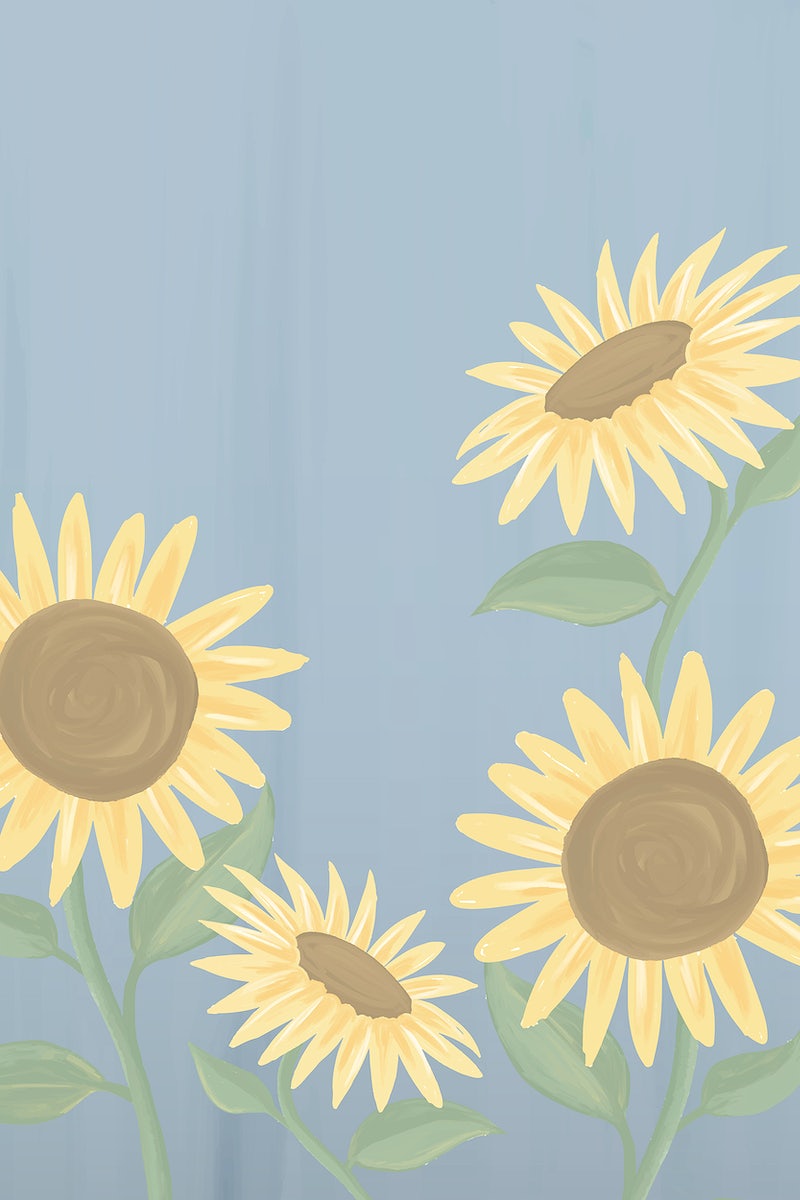 Abstract Sunflower Wallpapers