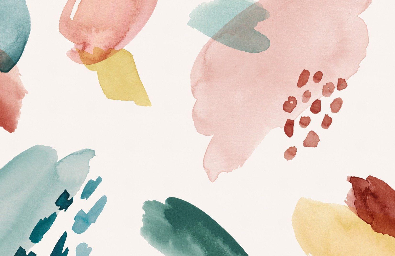 Abstract Watercolor Desktop Wallpapers