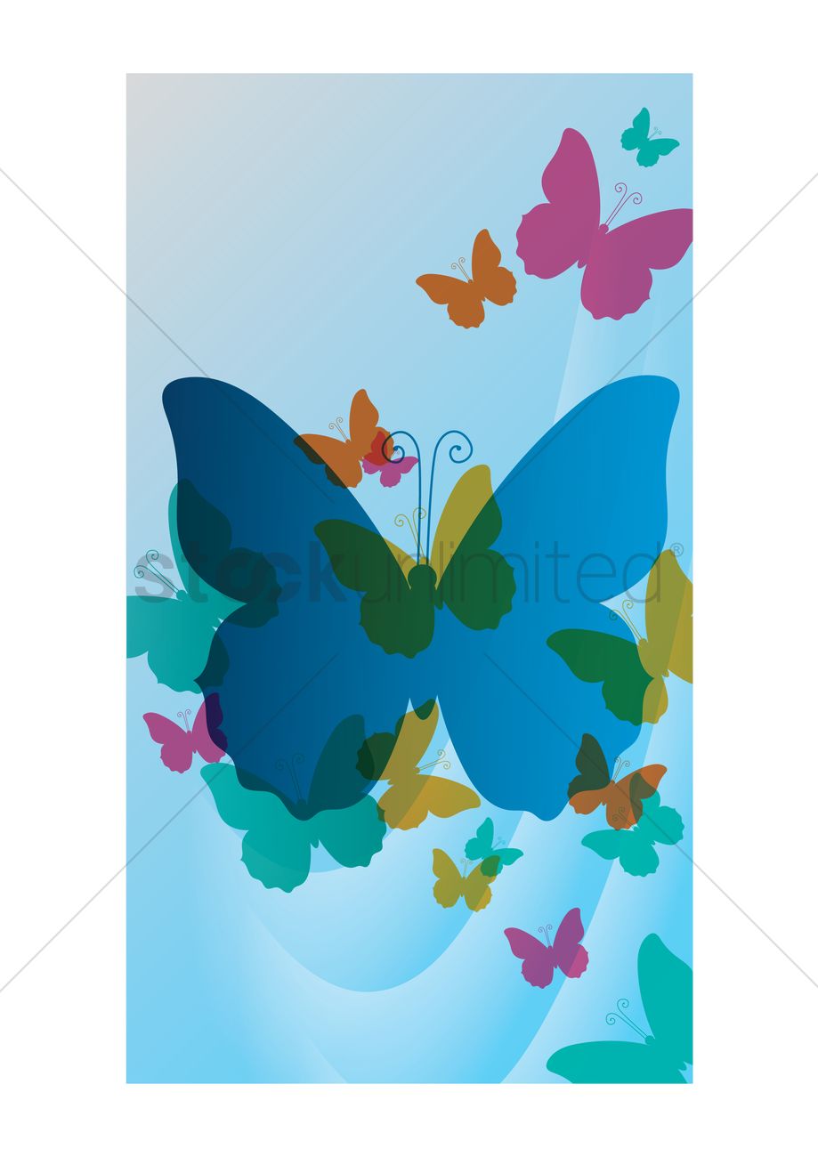 Abstract Butterflies Wallpapers