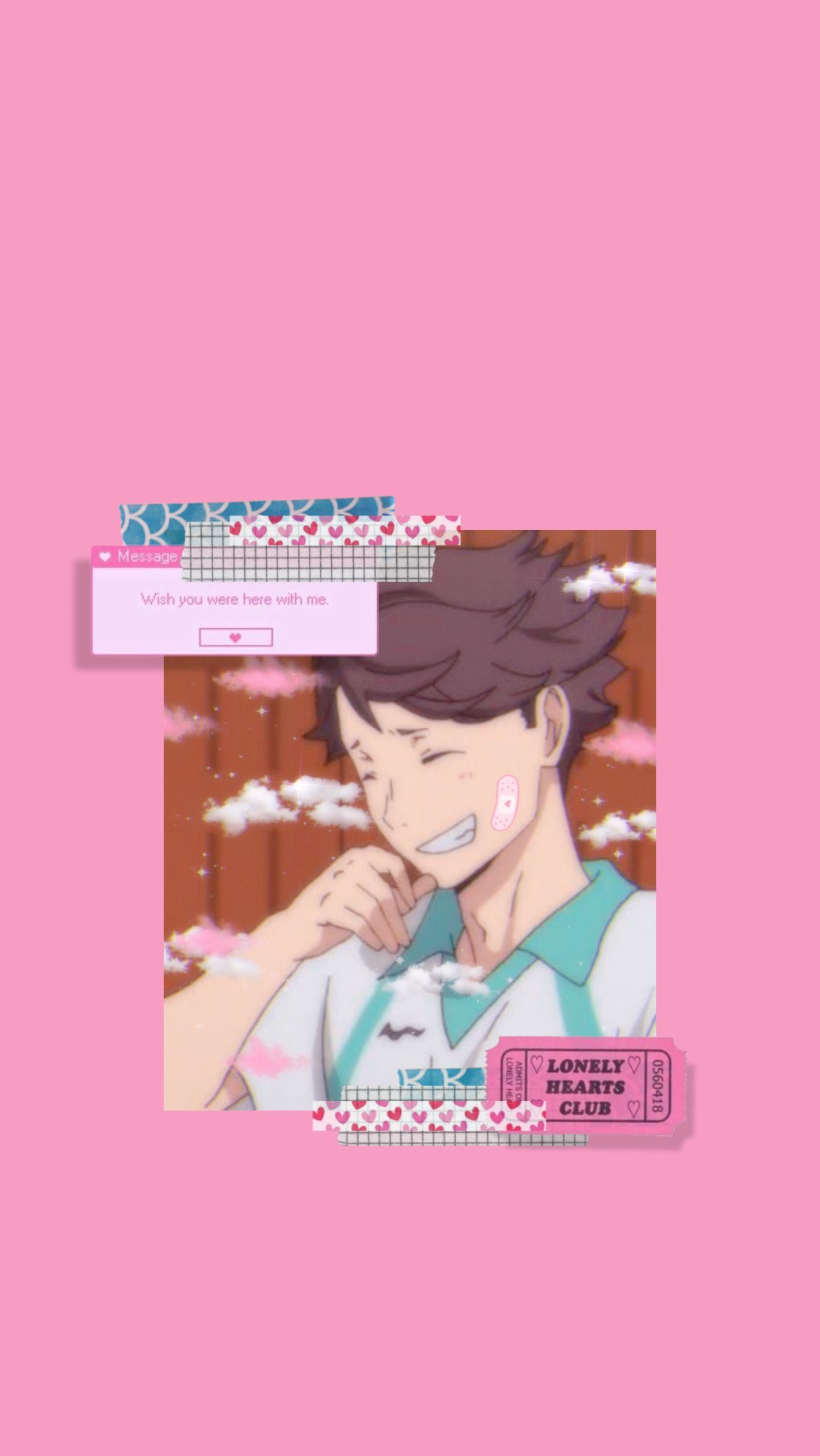 Aesthetic Anime Haikyuu Pink Wallpapers