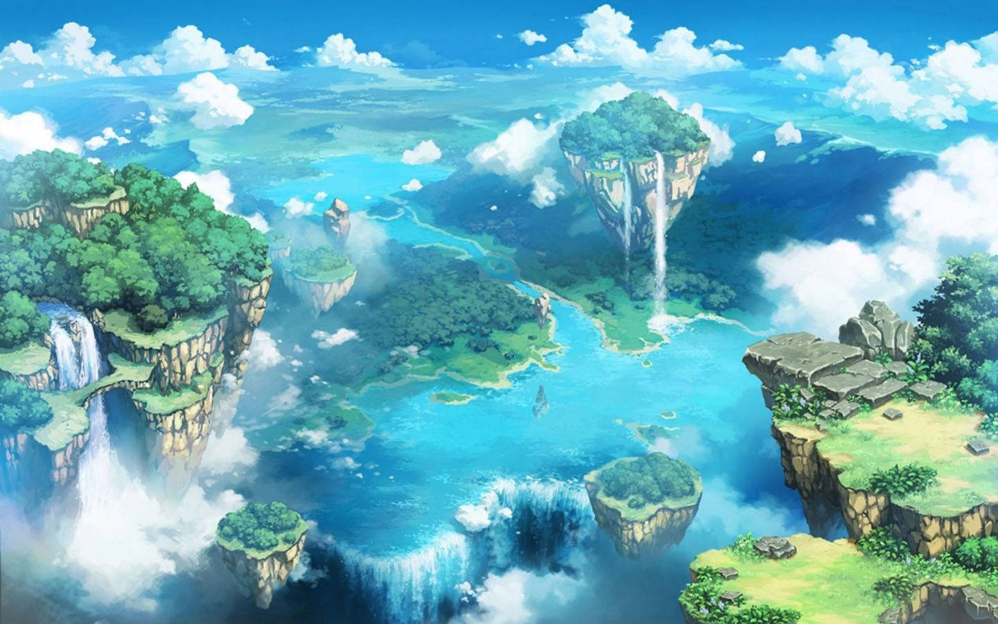 Aesthetic Anime Scenery Wallpapers