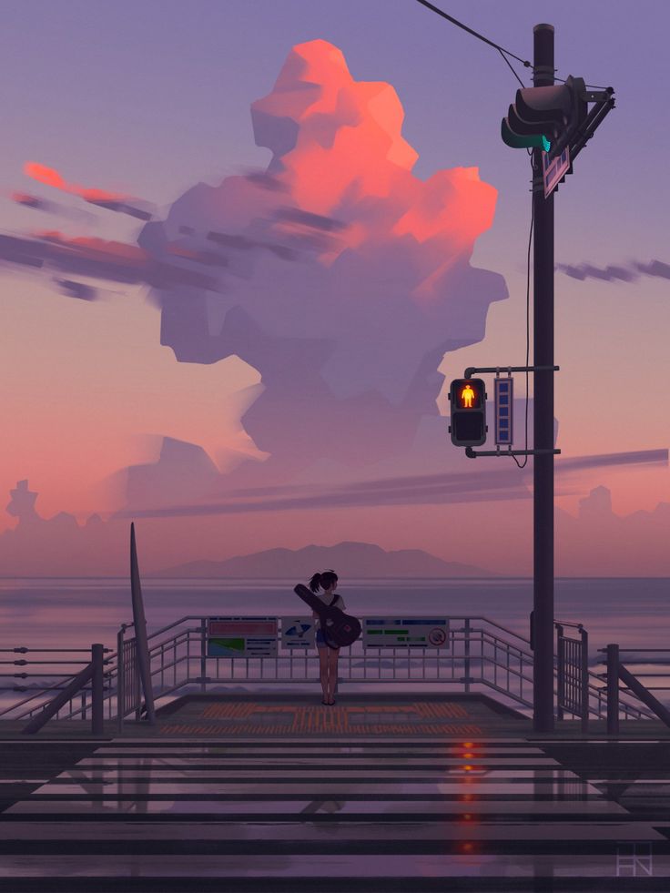 Aesthetic Anime Scenery Wallpapers