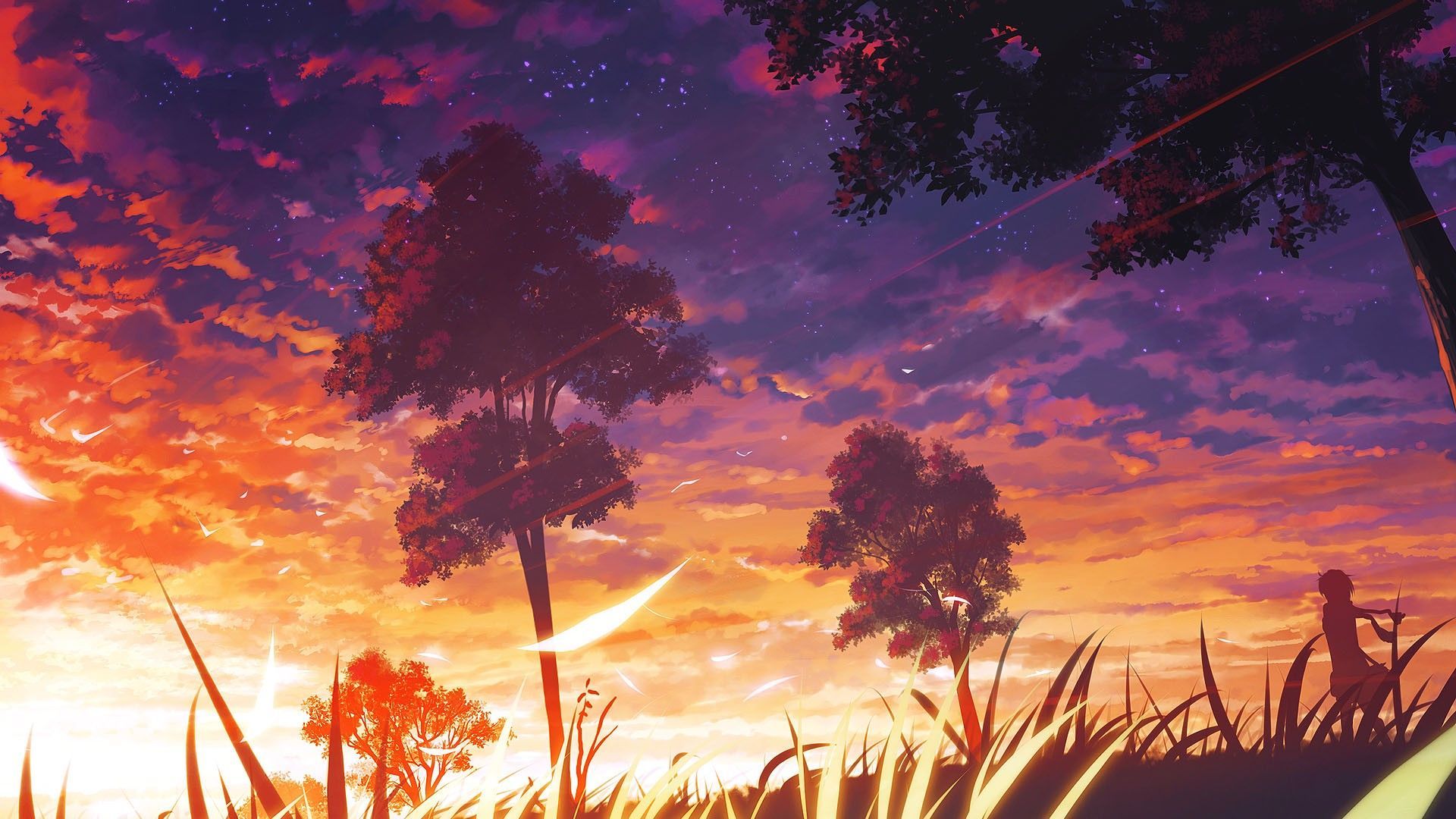 Aesthetic Anime Scenery Wallpapers