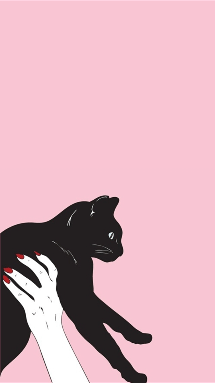 Aesthetic Black Cat Wallpapers