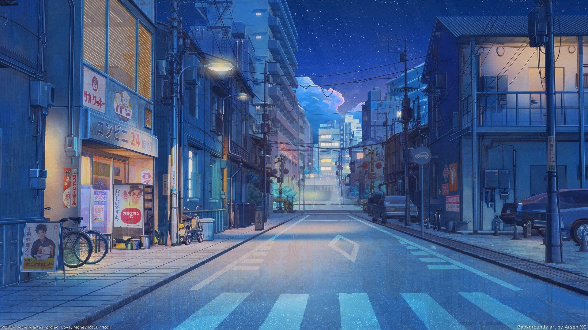 Aesthetic Blue City Wallpapers